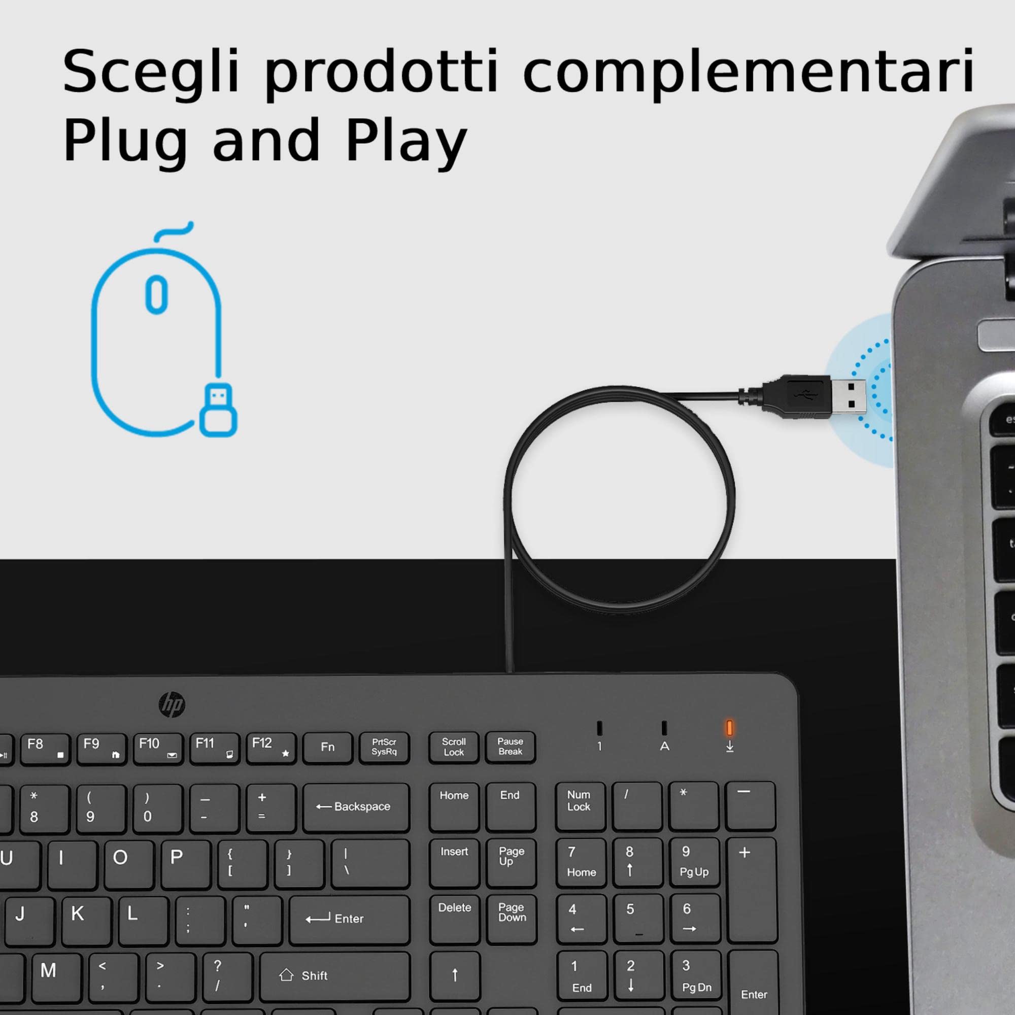 hp-150-combo-tastiera-e-mouse-cablati-usb-con-cavo-100-cm-mouse-ottico-1600-dpi- image 3