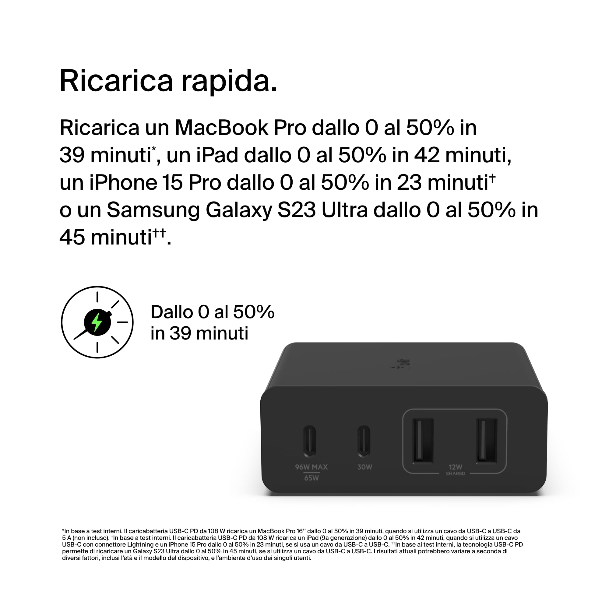 belkin-stazione-di-ricarica-multi-dispositivo-usb-gan-108-w-con-2-usb-c-e-2-usb- image 6