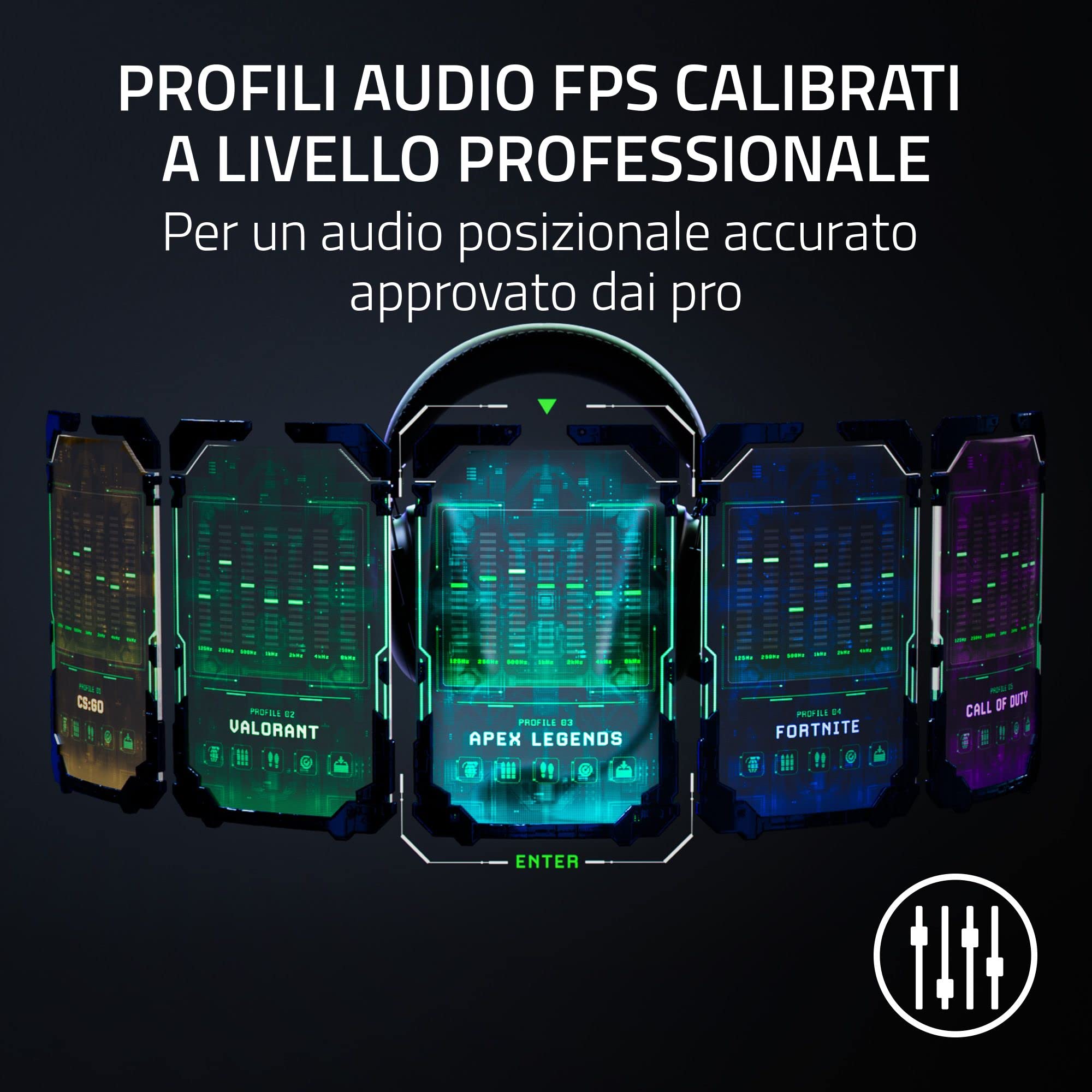 razer-blackshark-v2-pro-2023-cuffie-wireless-da-esports-per-pc-con-hyperclear-wi image 8