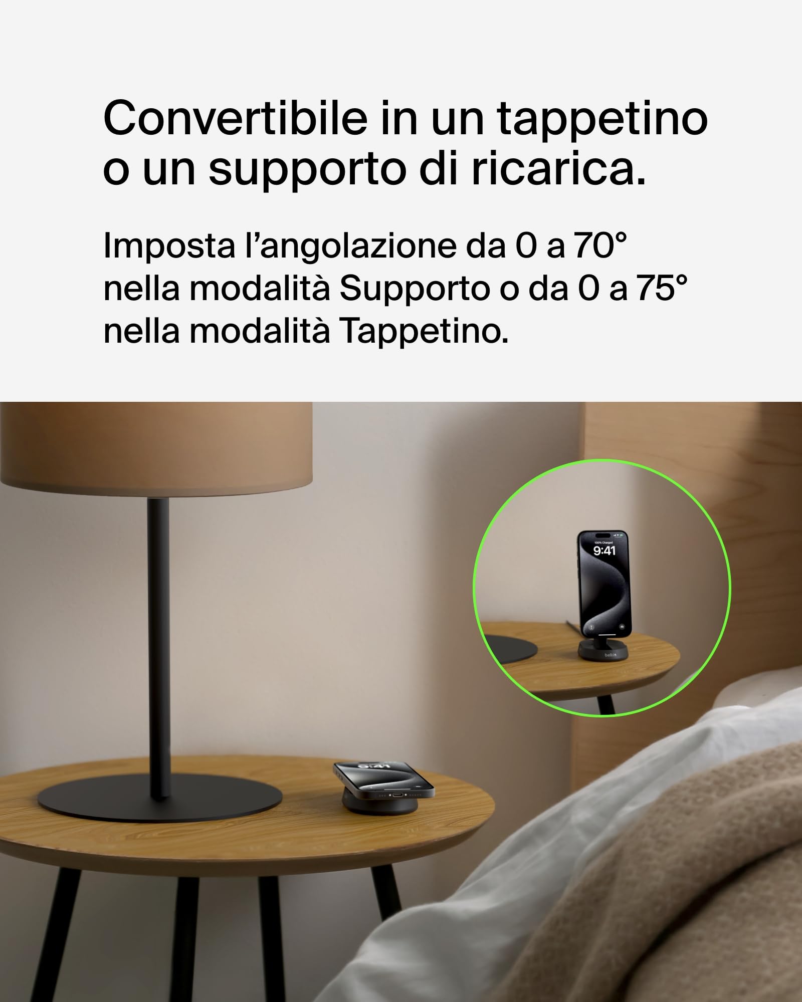 belkin-boostcharge-pro-caricatore-magnetico-convertibile-15-w-qi2-compatibile-ma image 3