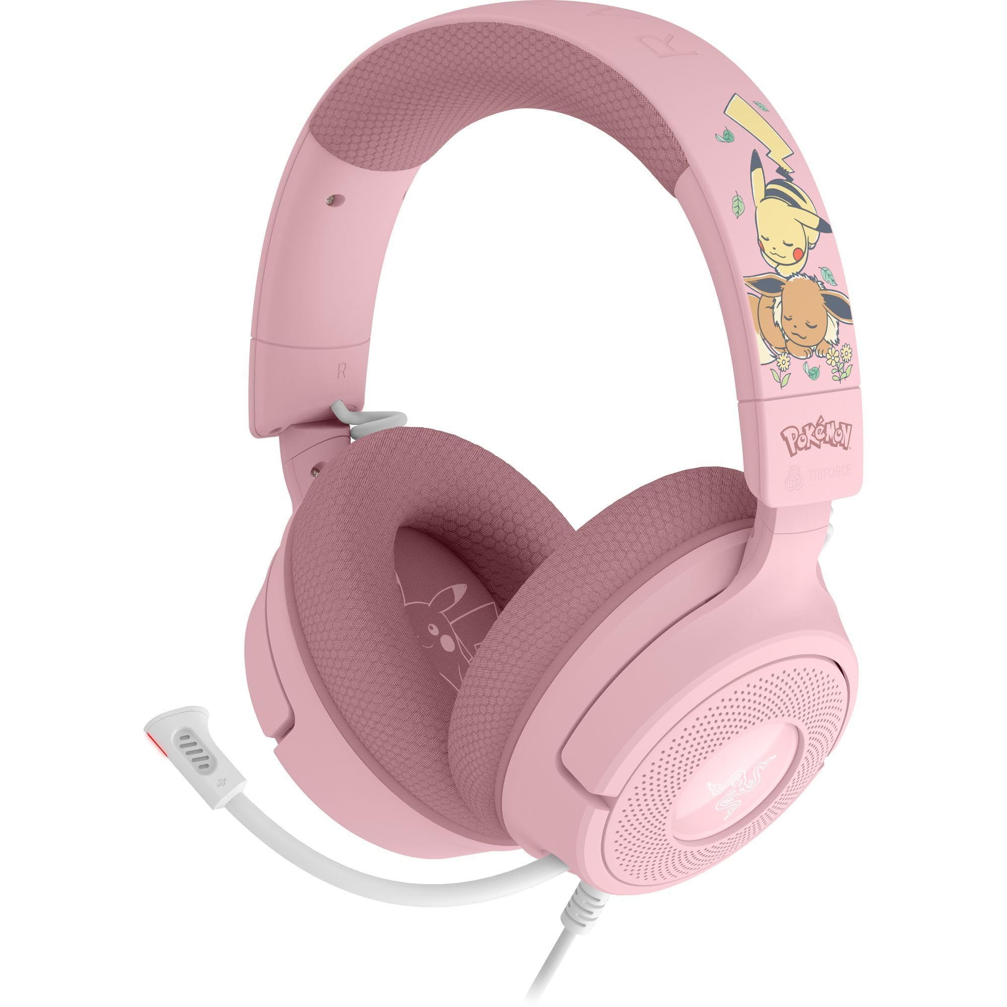 razer-kraken-v4-x-pok-mon-pikachu-eevee-cuffie-da-gaming-usb-con-driver-triforce image 1