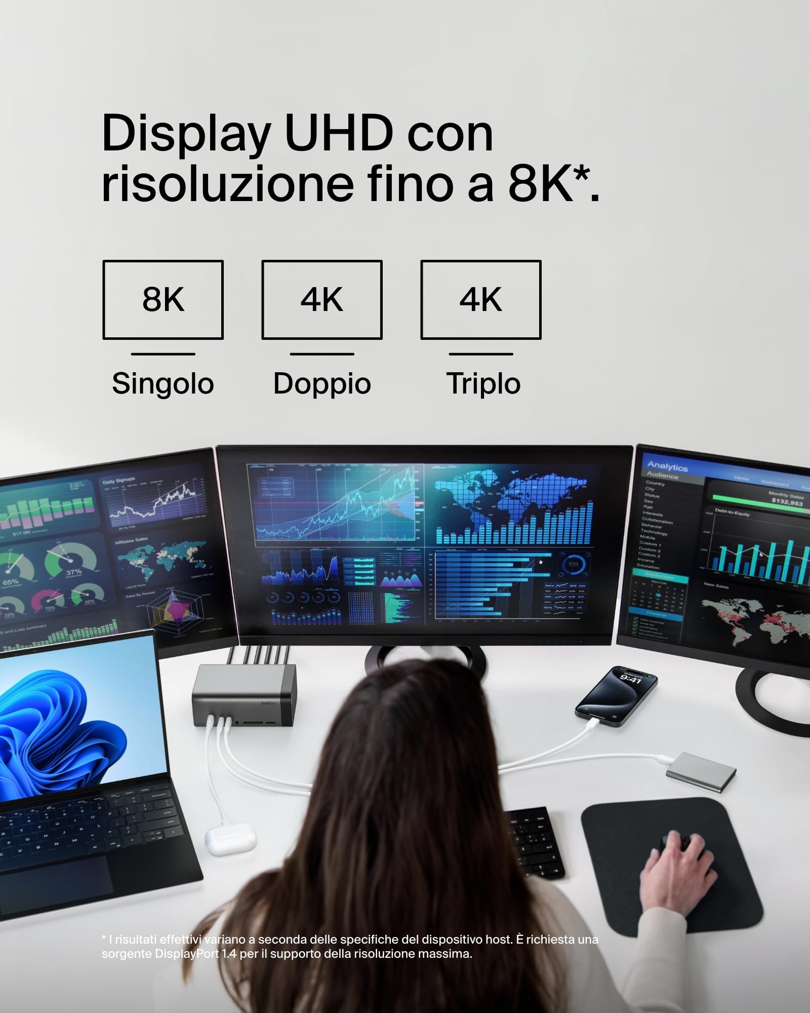 belkin-connect-dock-11-in-1-pro-gan-usb-c-da-150-w-docking-station-multiporta-co image 4