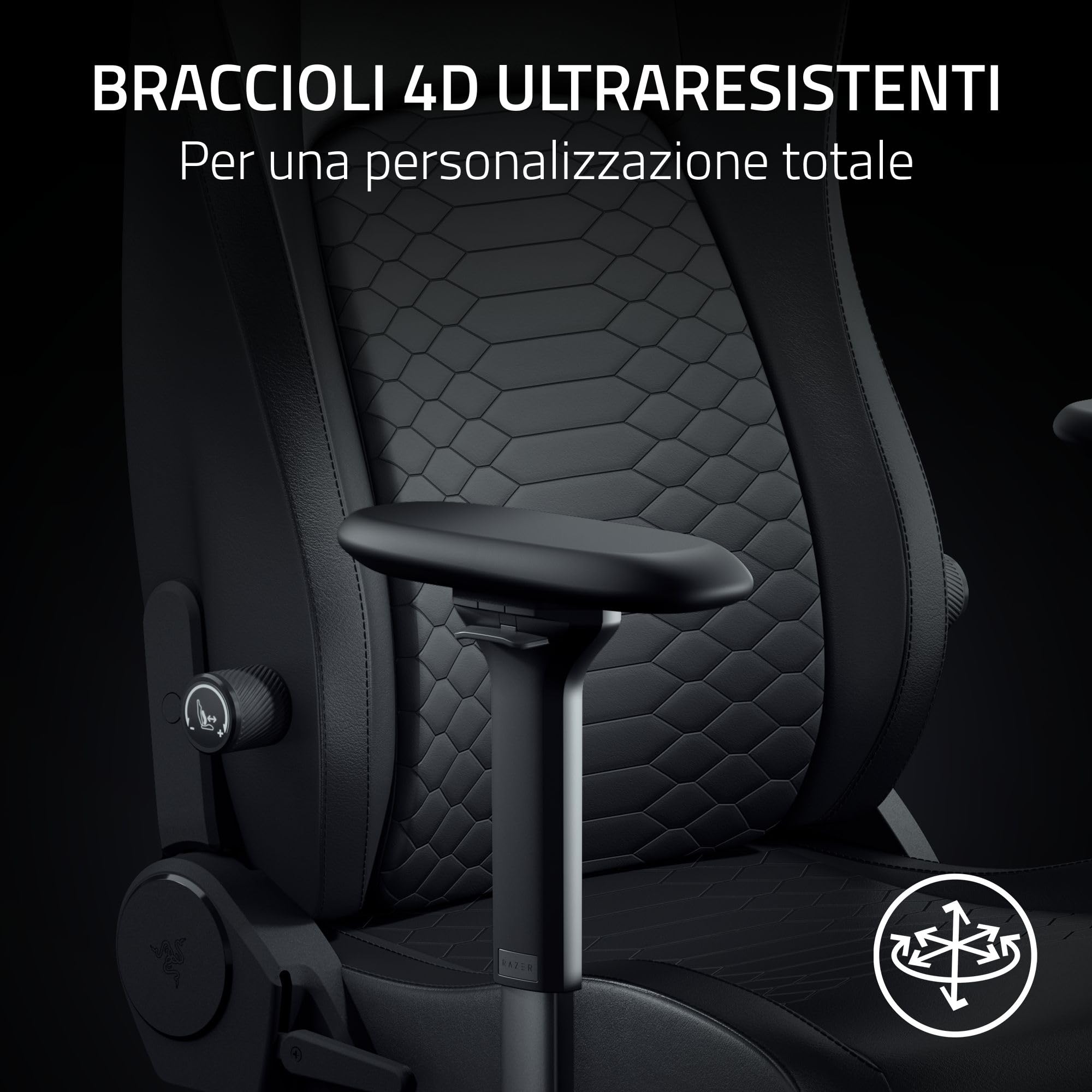 razer-iskur-v2-newgen-sedia-ergonomica-da-gaming-con-supporto-lombare-hyperflex- image 7