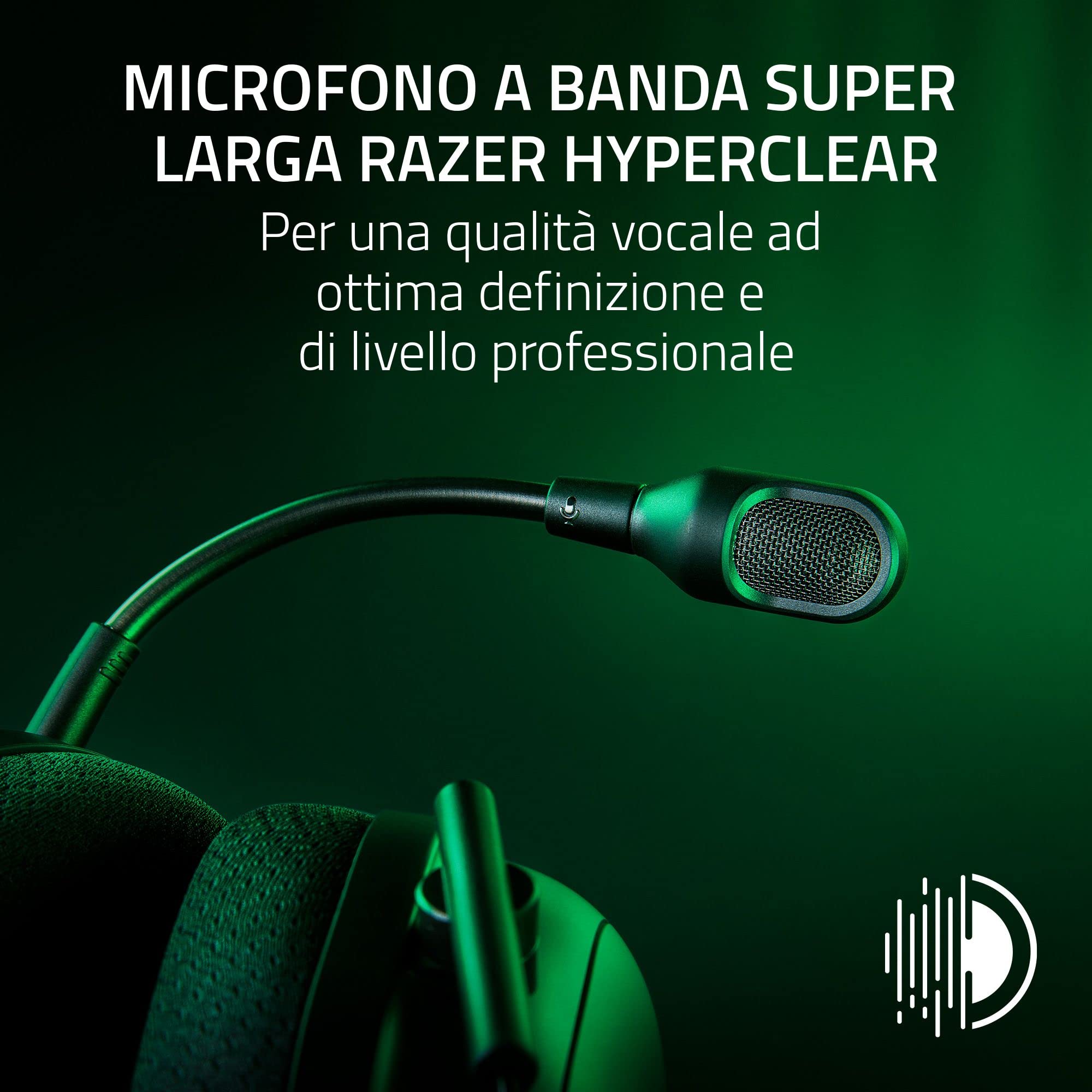 razer-blackshark-v2-pro-2023-cuffie-wireless-da-esports-per-pc-con-hyperclear-wi image 5