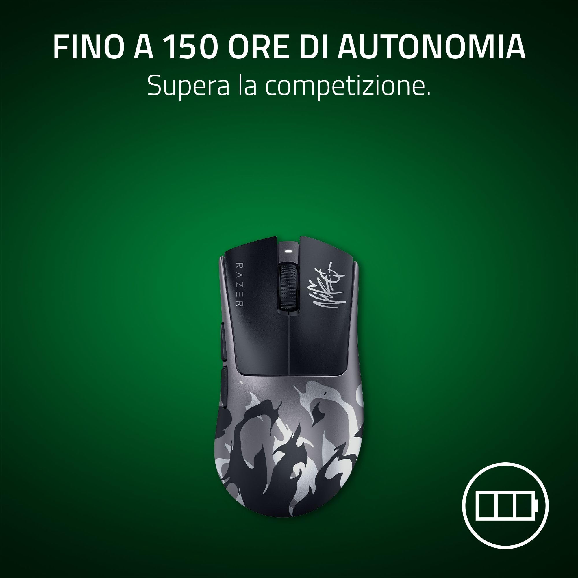 razer-deathadder-v4-pro-niko-edition-mouse-wireless-esport-ultraleggero-57g-focu image 7