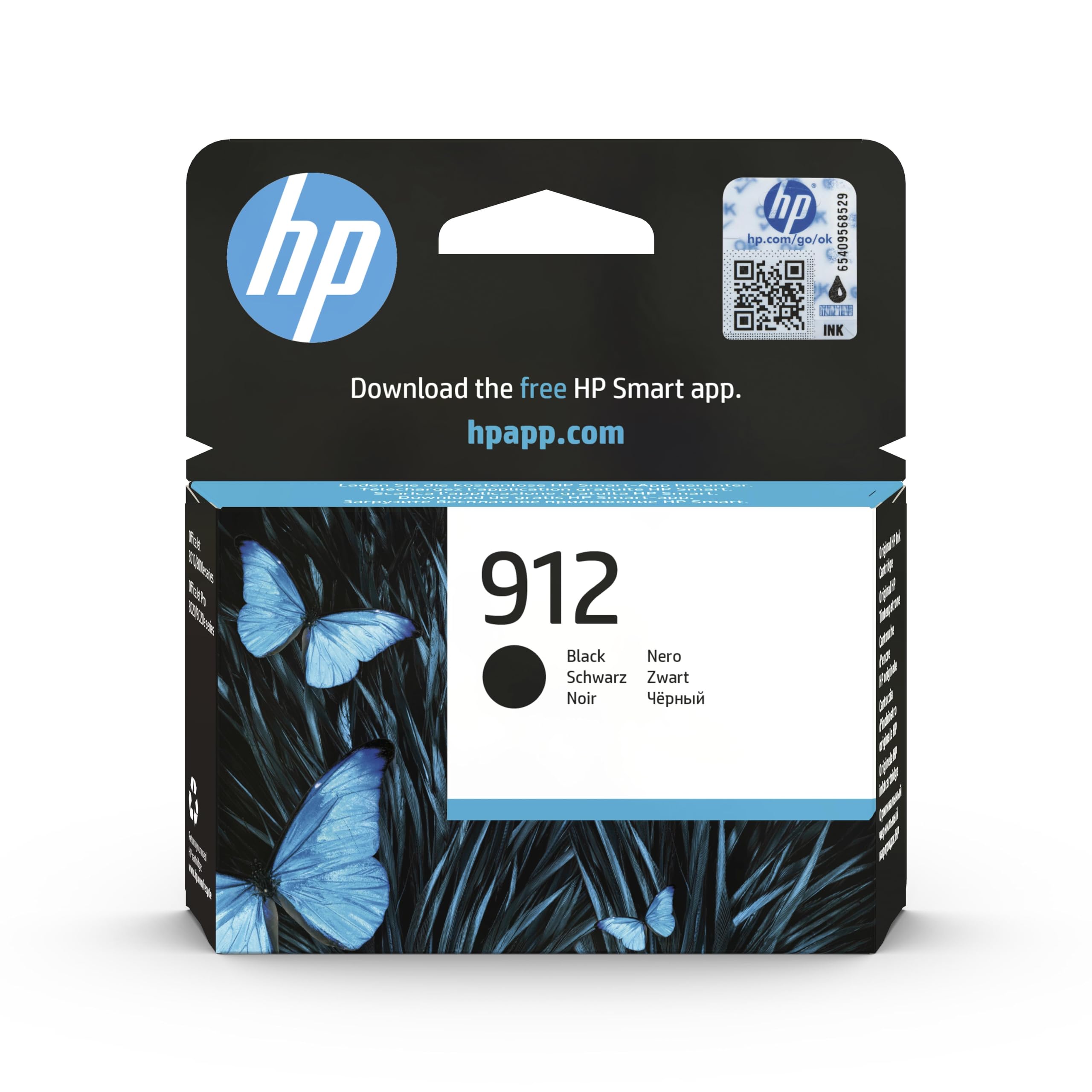 hp-912-nero-3yl80ae-cartuccia-inchiostro-originale-da-300-pagine-per-officejet-p image 1