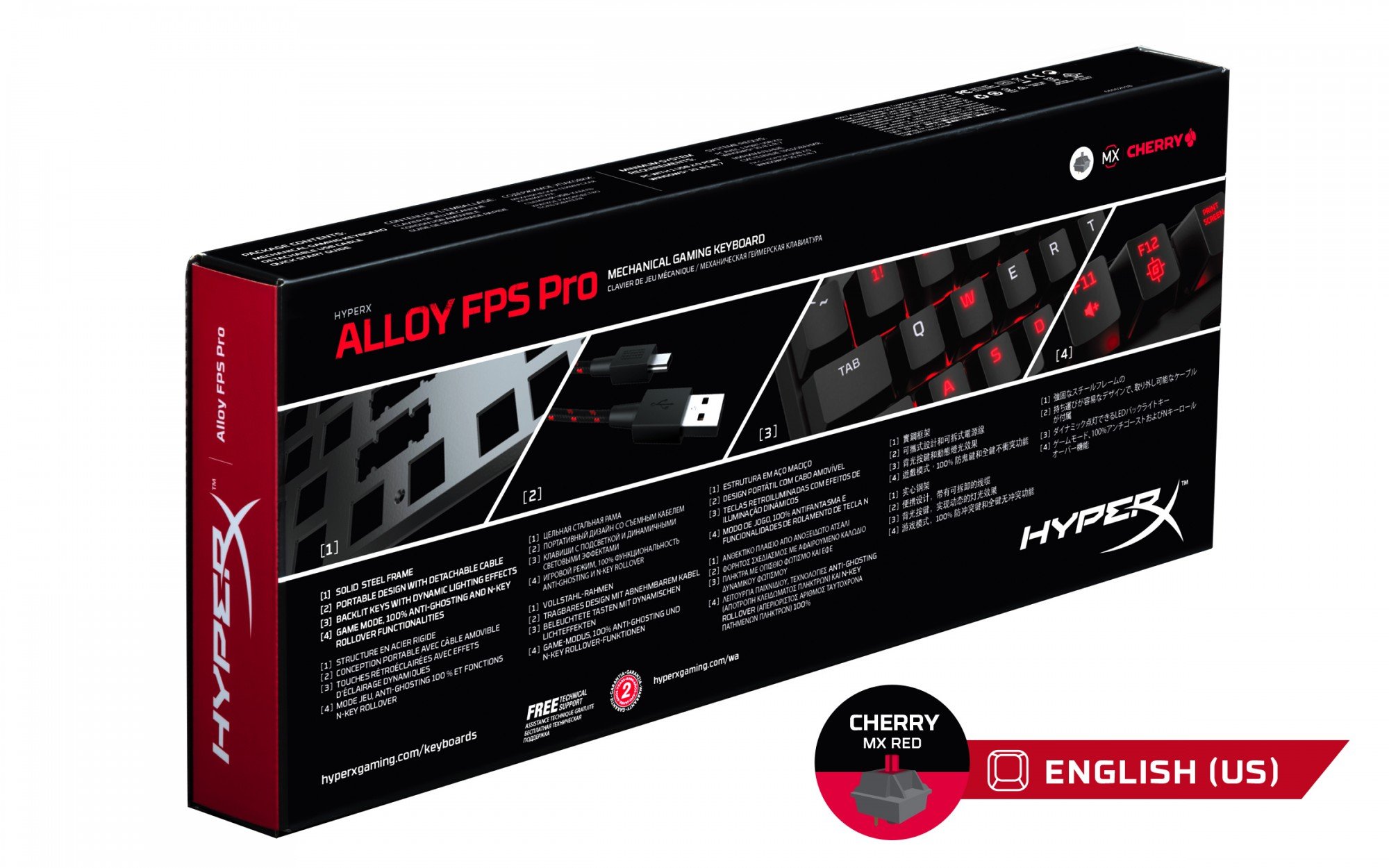 hyperx-alloy-fps-pro-hx-kb4rd1-us-tastiera-gaming-meccanica-cherry-mx-red-87-tas image 3