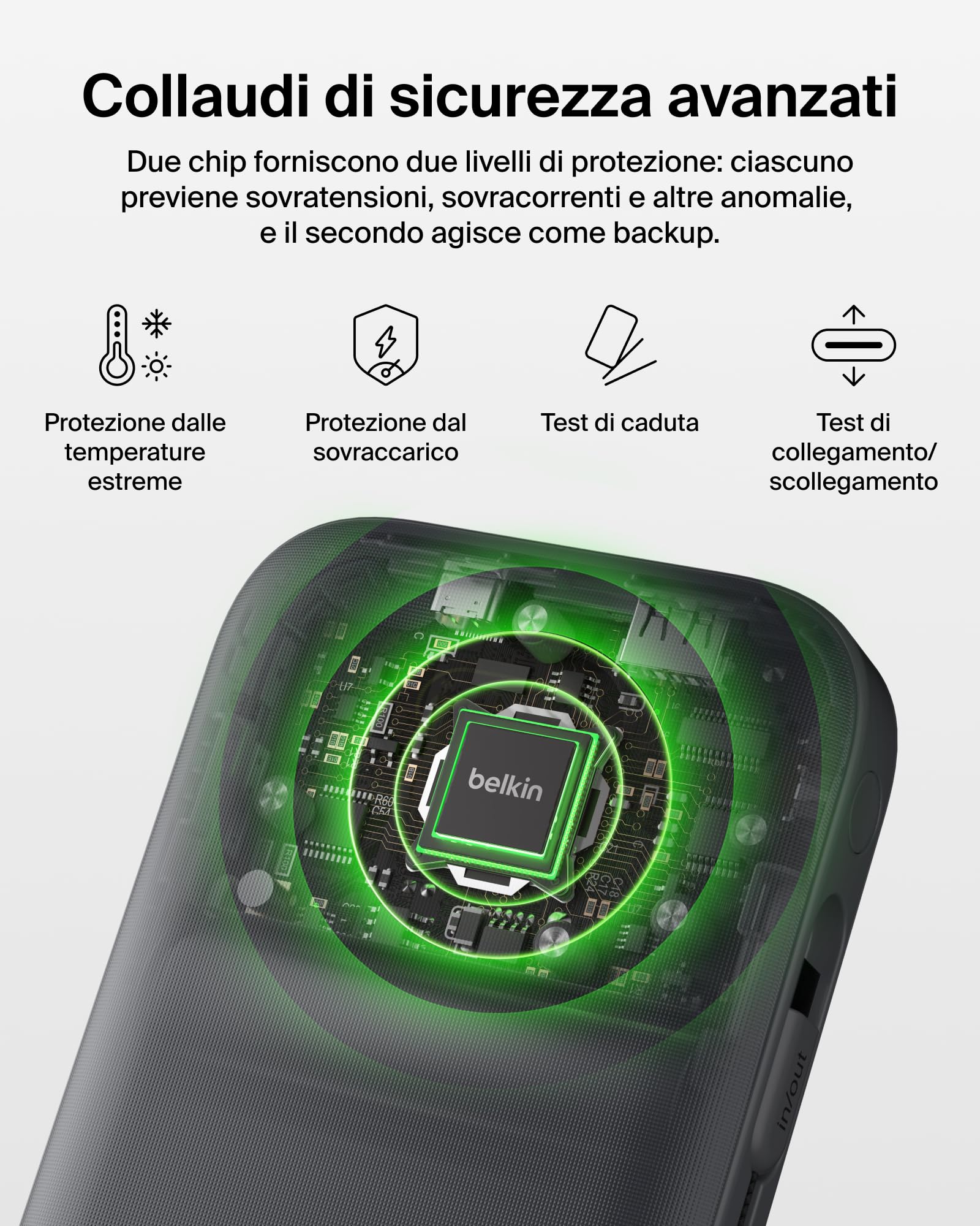 belkin-ultracharge-pro-power-bank-27000-mah-caricatore-portatile-con-cavo-usb-c- image 7