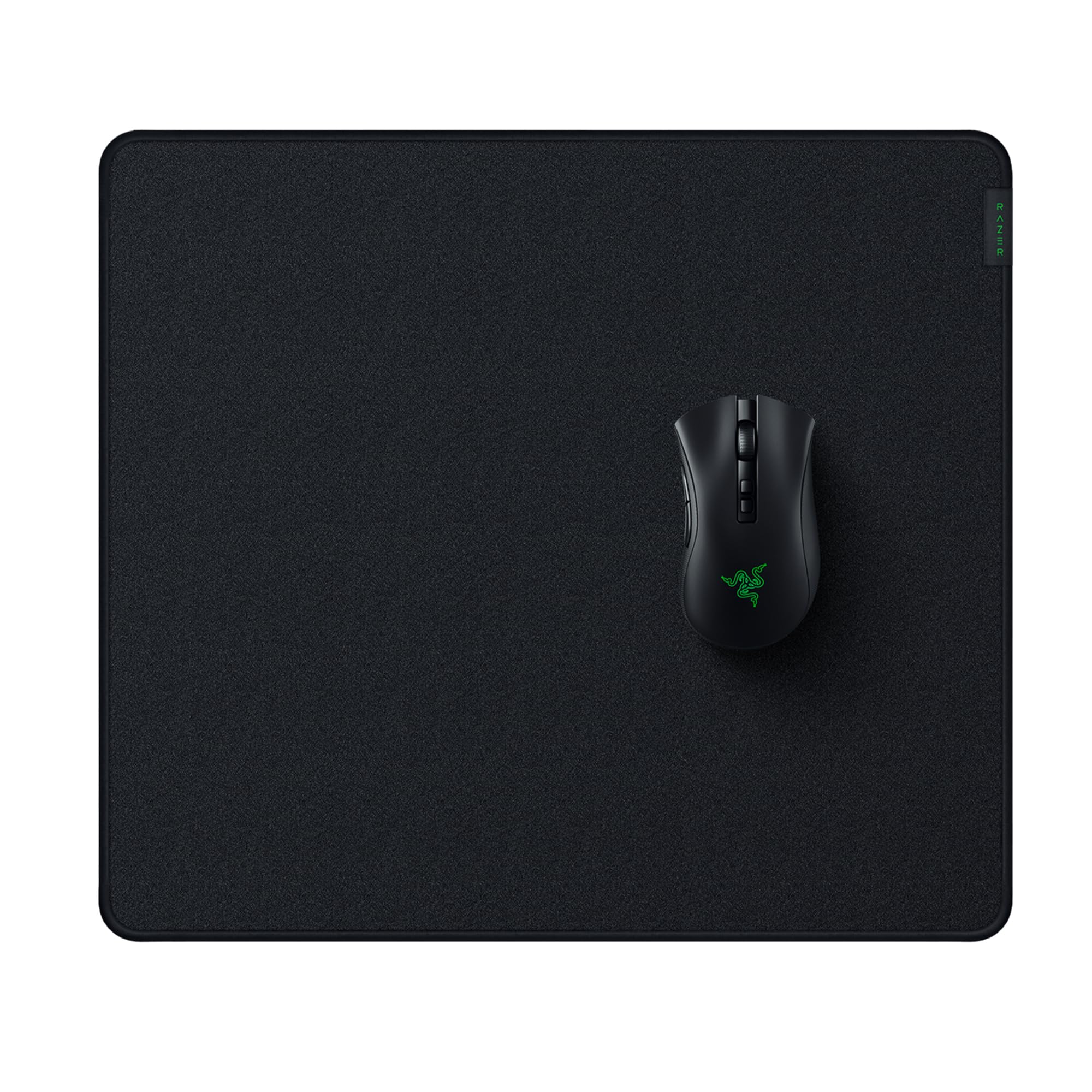 razer-strider-l-tappetino-per-mouse-ibrido-soft-hard-base-antiscivolo-3-mm-nero image 2