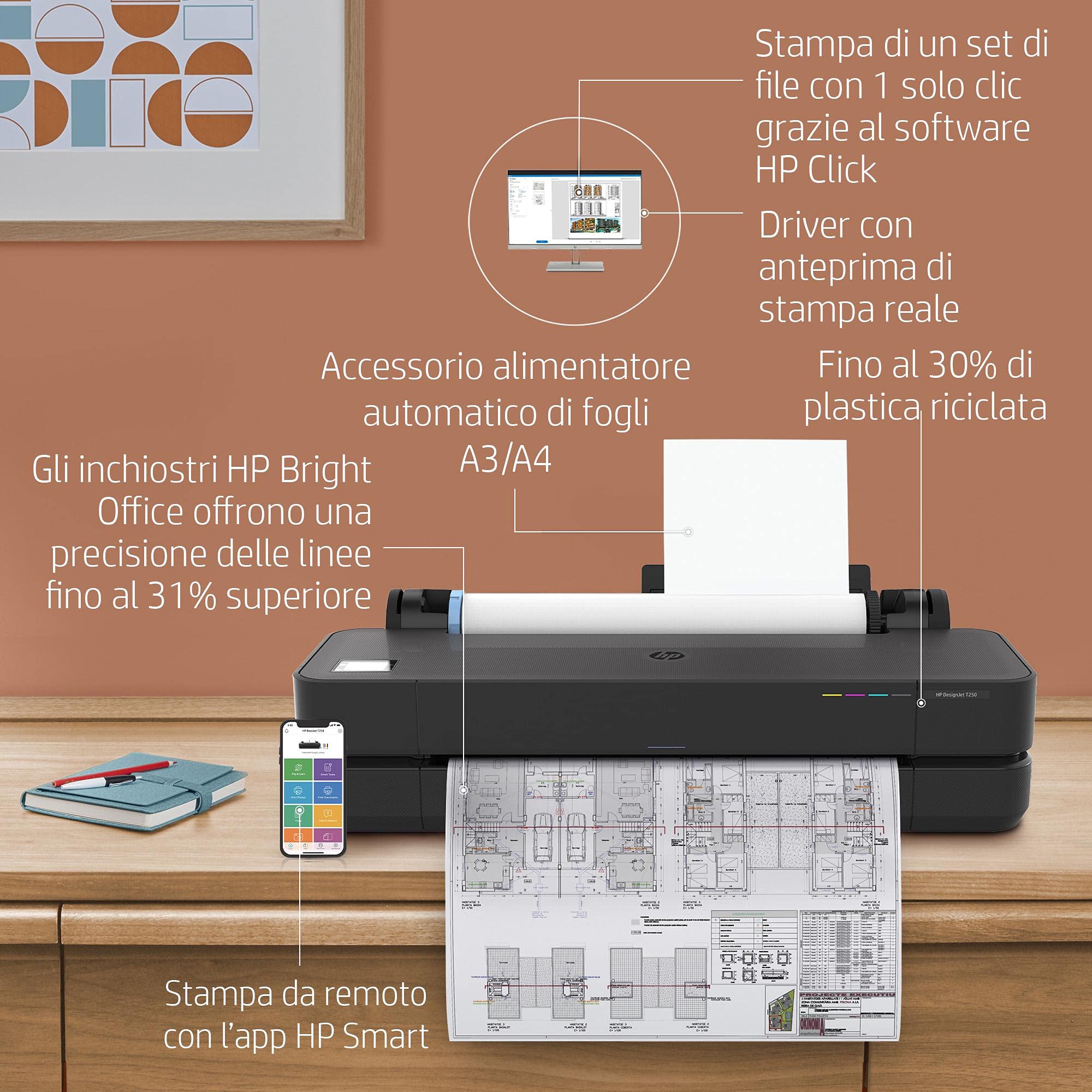 hp-designjet-t230-5hb07a-stampante-plotter-grandi-formati-61-cm-da-a4-ad-a1-wi-f image 3