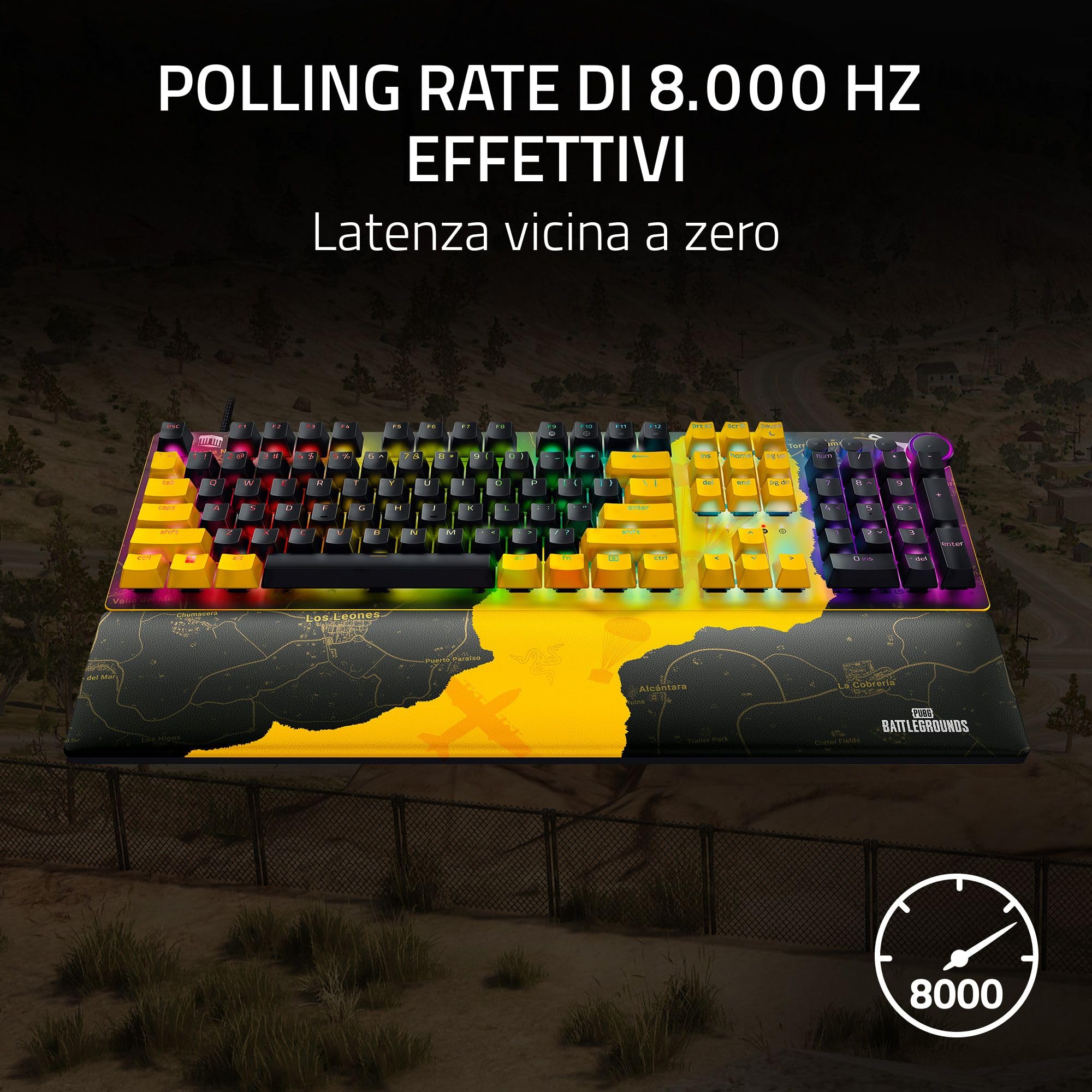 razer-huntsman-v2-tenkeyless-pubg-edition-tastiera-meccanica-ottica-gaming-con-s image 3