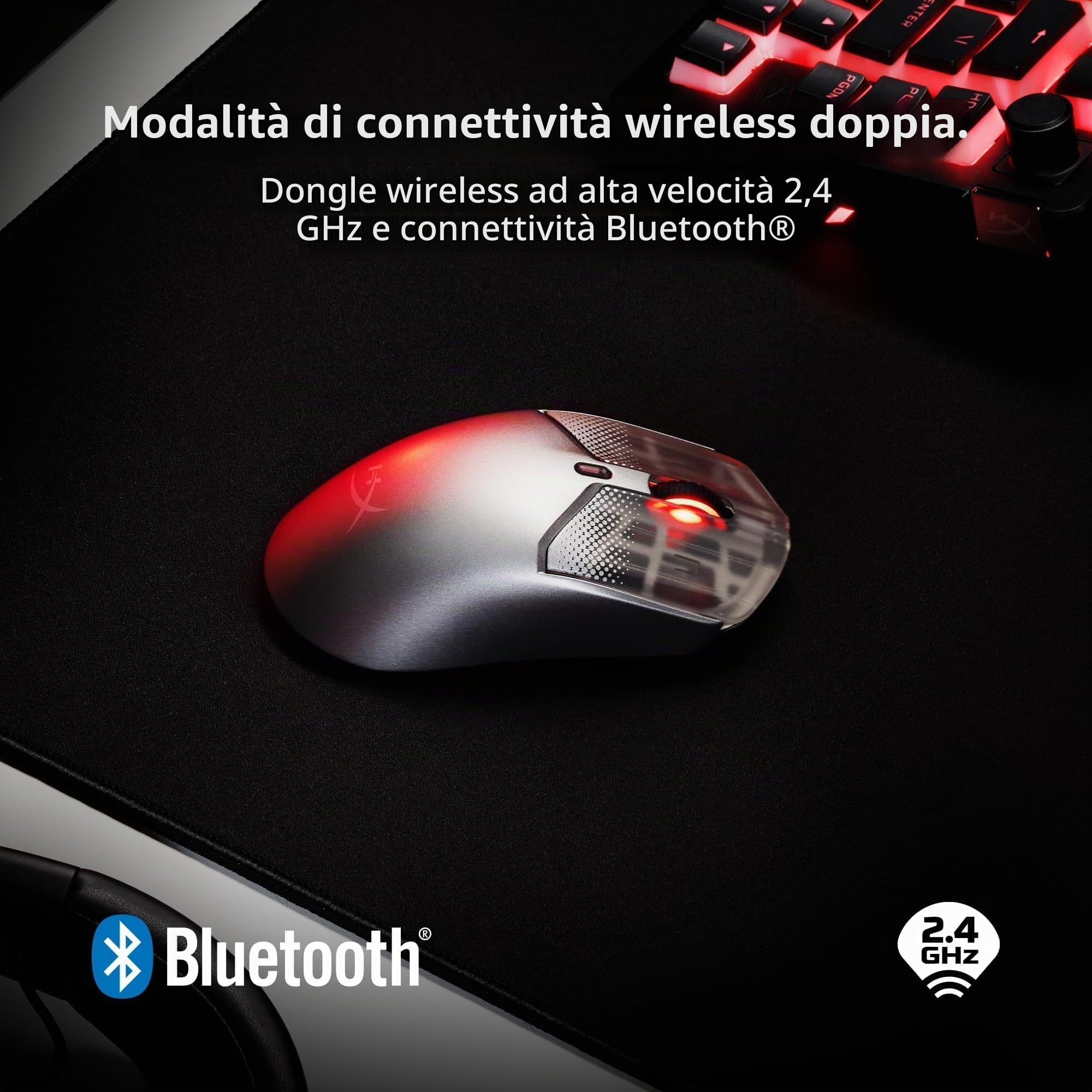 hyperx-pulsefire-haste-2-s-mouse-gaming-wireless-blu-con-scocca-in-magnesio-64-g image 6