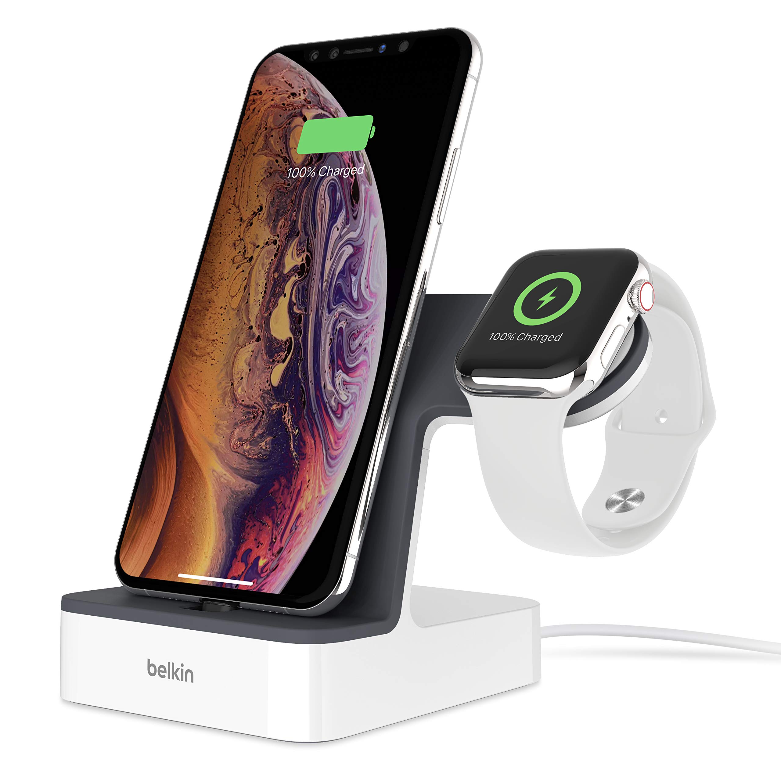 belkin-powerhouse-dock-di-ricarica-2-in-1-per-apple-watch-iphone-base-con-modulo image 7