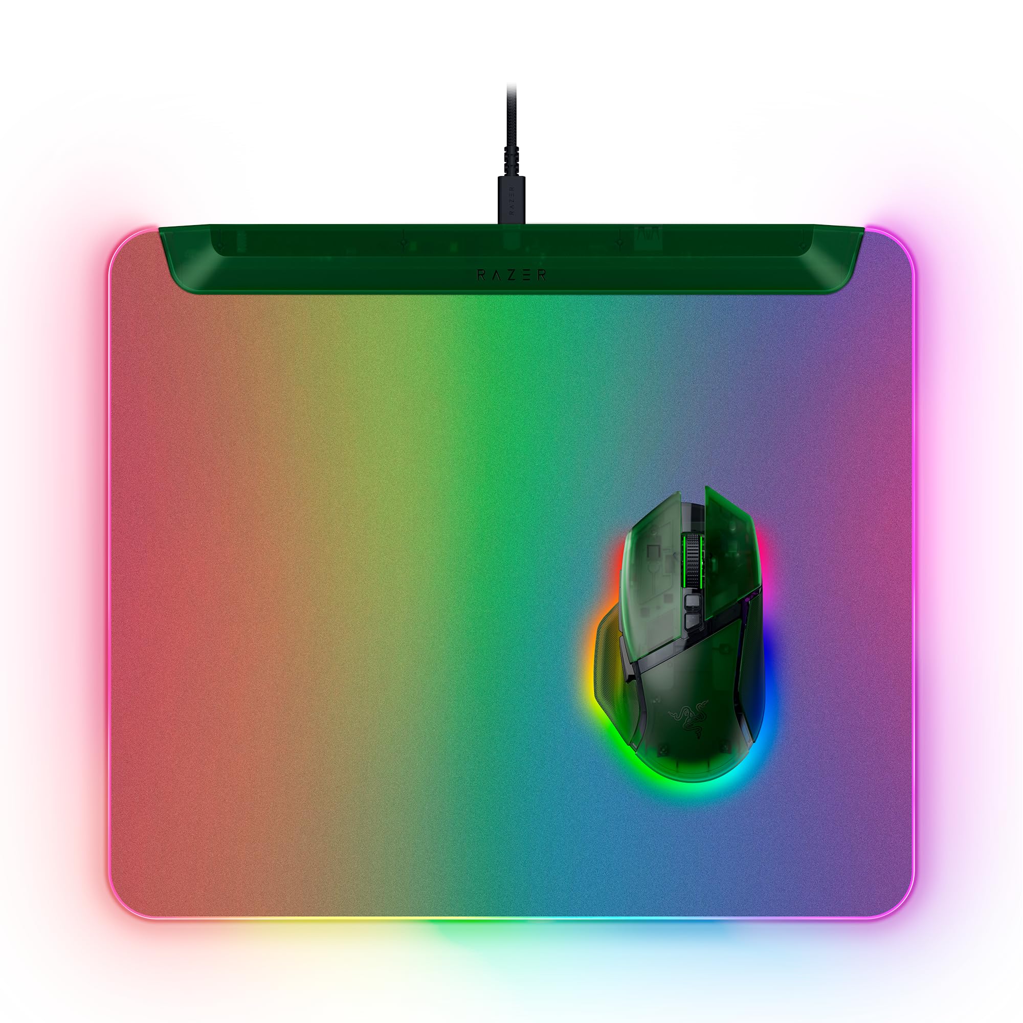 razer-firefly-v2-pro-phantom-green-edition-tappetino-per-mouse-da-gaming-retroil image 2