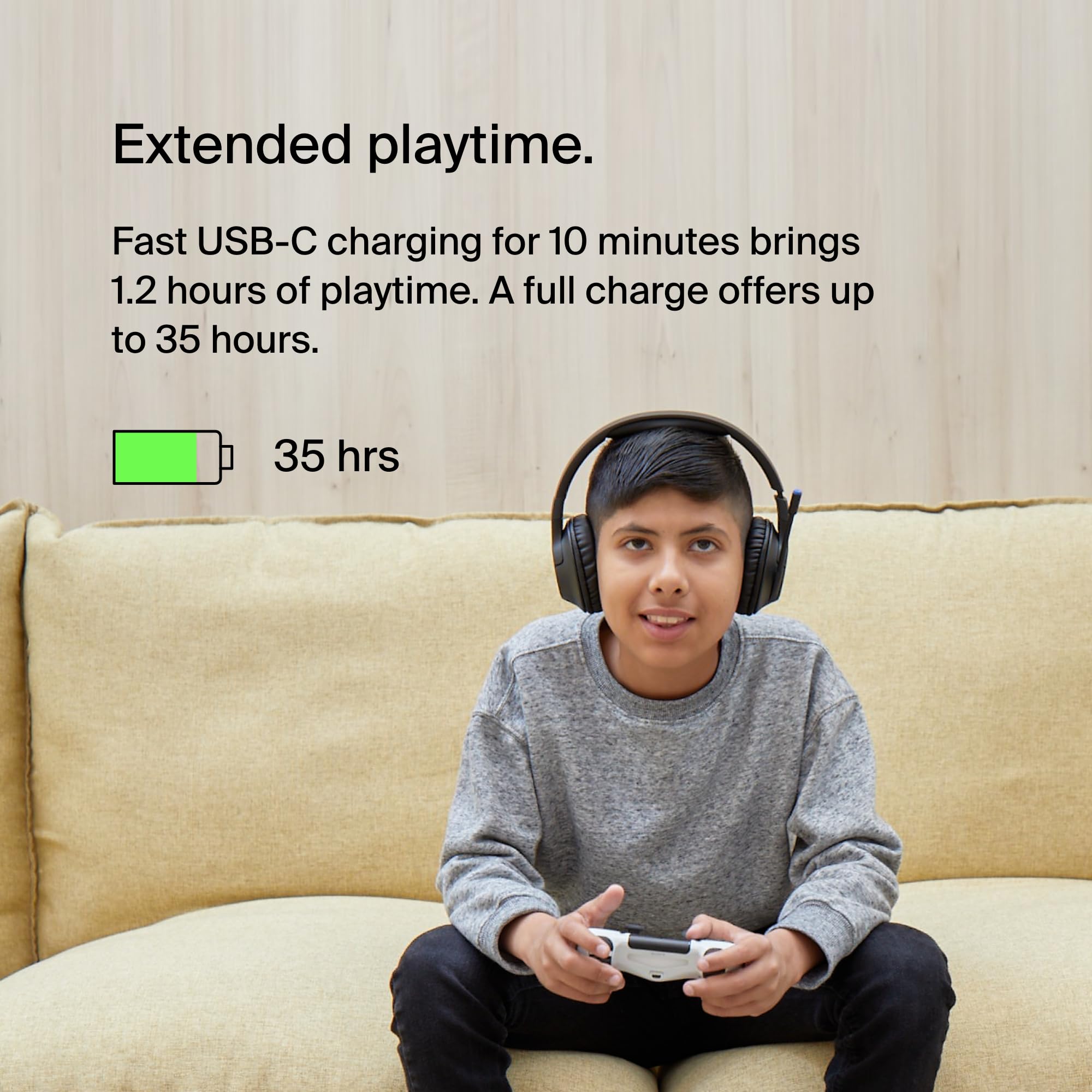 belkin-soundform-inspire-cuffie-wireless-over-ear-bluetooth-per-bambini-microfon image 2