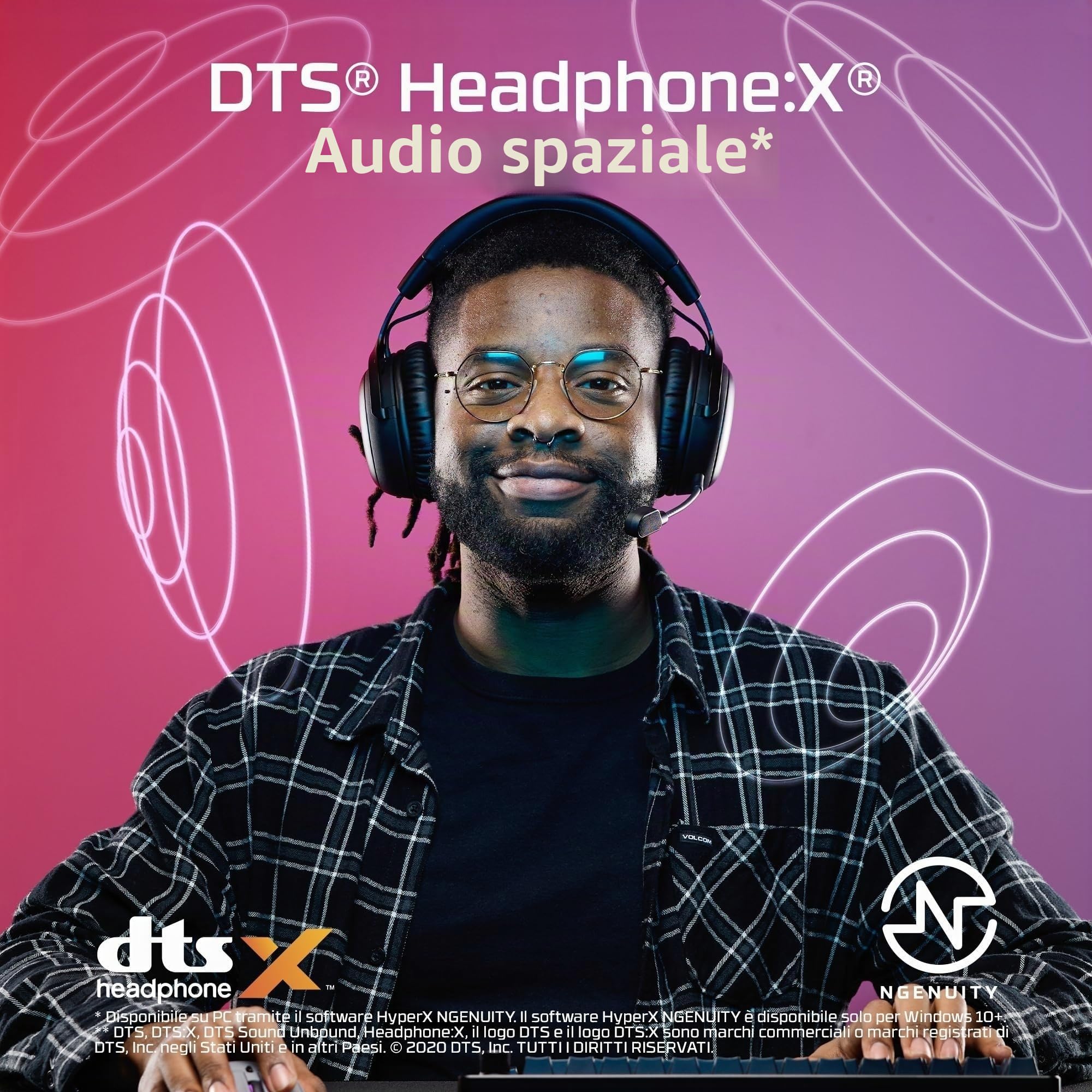 hyperx-cloud-iii-s-wireless-cuffie-gaming-bluetooth-con-dts-spatial-audio-microf image 7