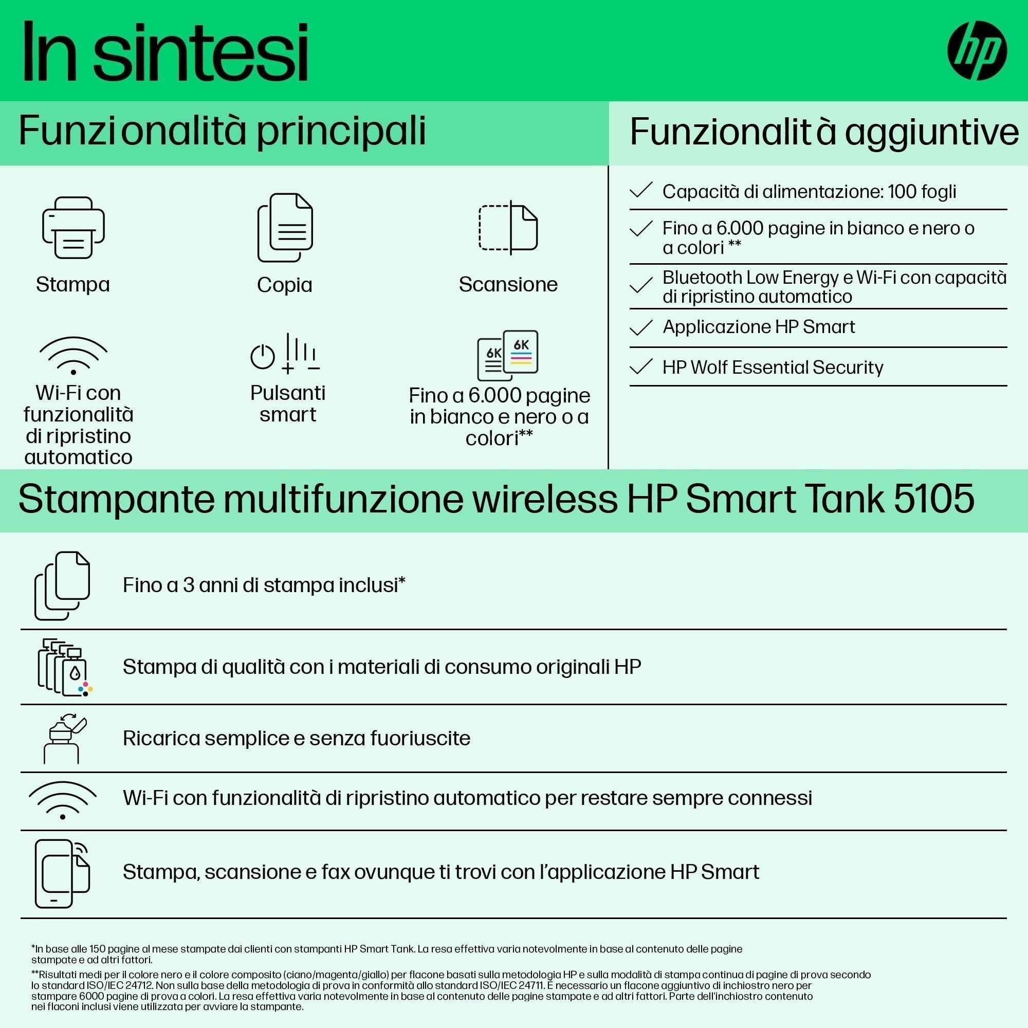 hp-smart-tank-5105-1f3y3a-stampante-multifunzione-a4-a-serbatoio-con-6000-pagine image 4