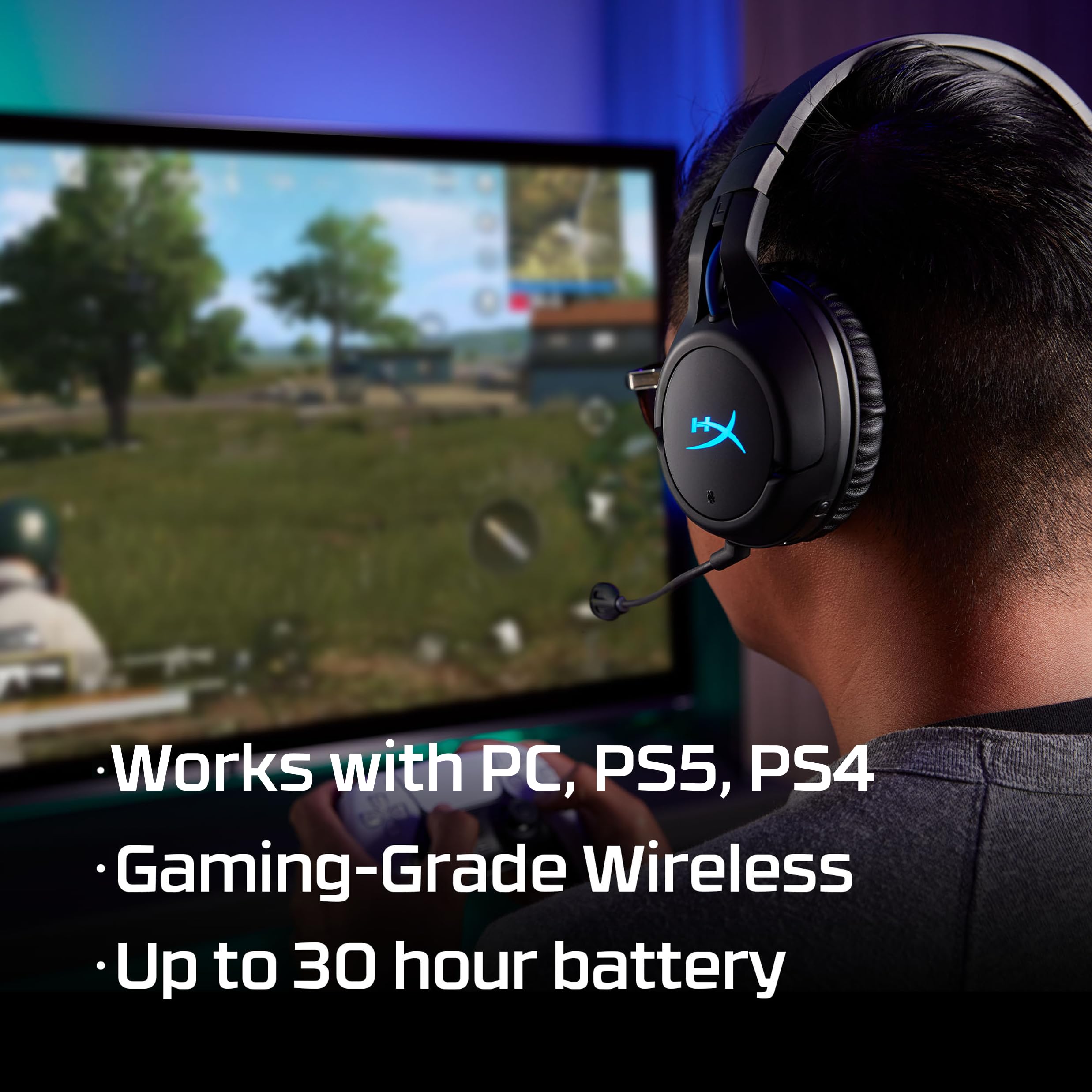 hyperx-cloud-flight-wireless-cuffie-gaming-wireless-per-ps5-e-ps4-con-30-ore-di- image 5