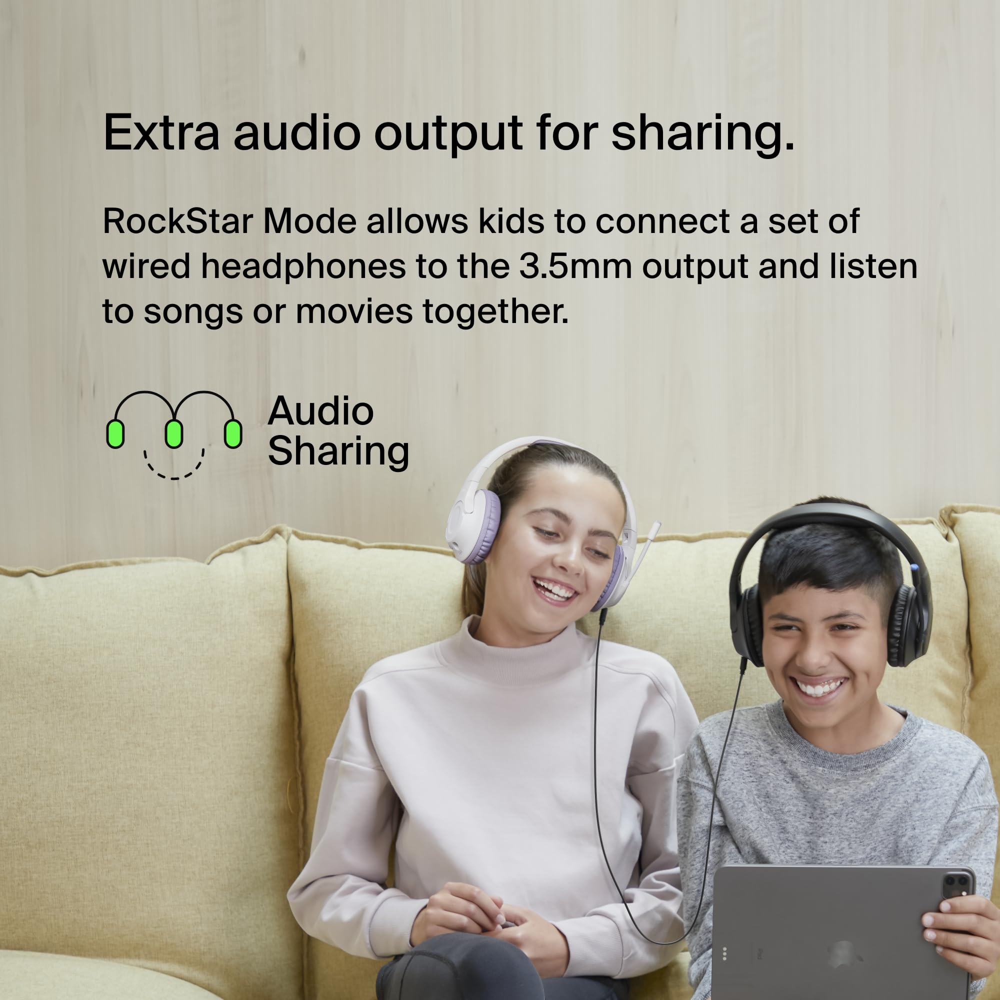 belkin-soundform-inspire-cuffie-wireless-over-ear-bluetooth-per-bambini-microfon image 3
