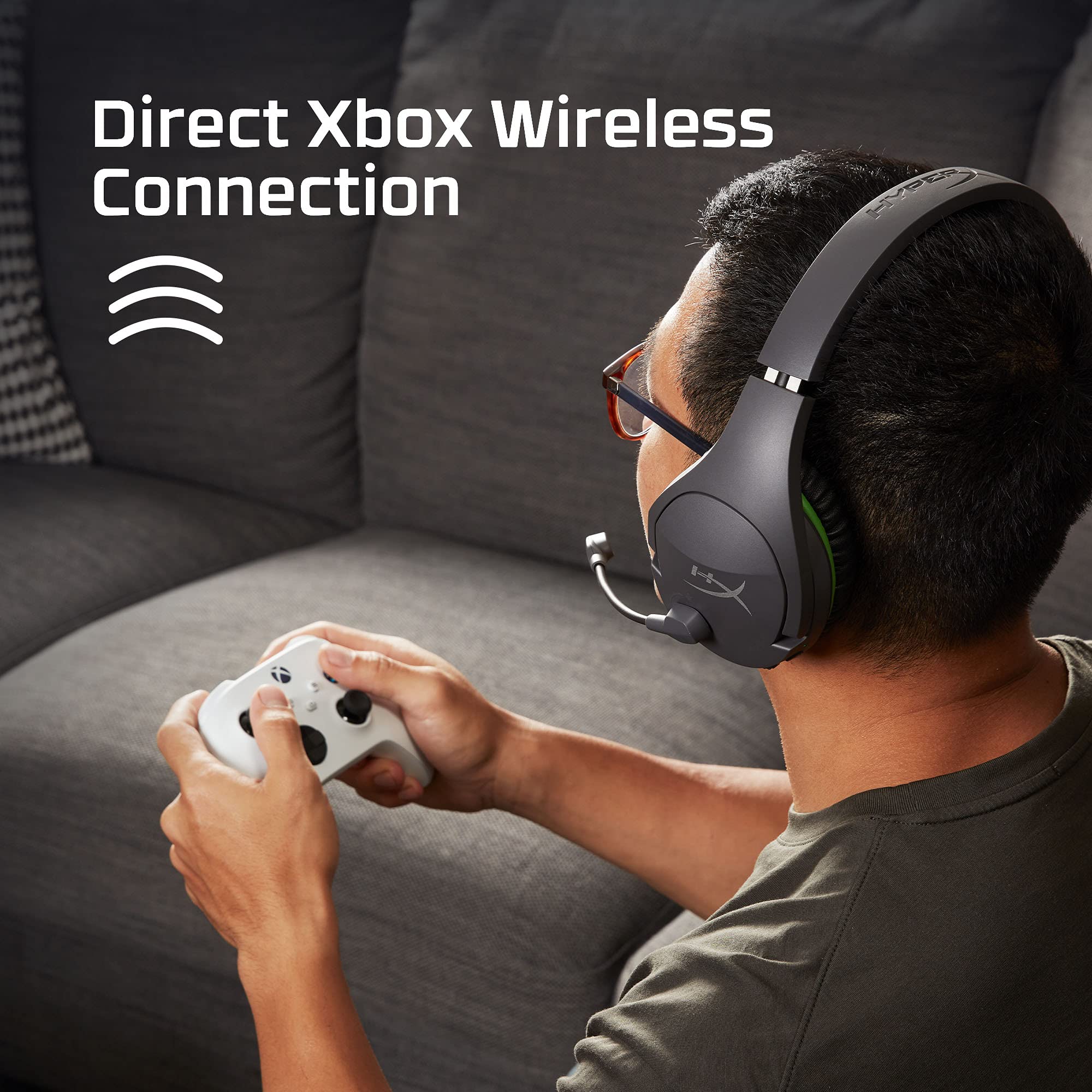 hp-hyperx-cloudx-stinger-core-cuffie-gaming-wireless-2-4-ghz-ufficiali-xbox-seri image 3