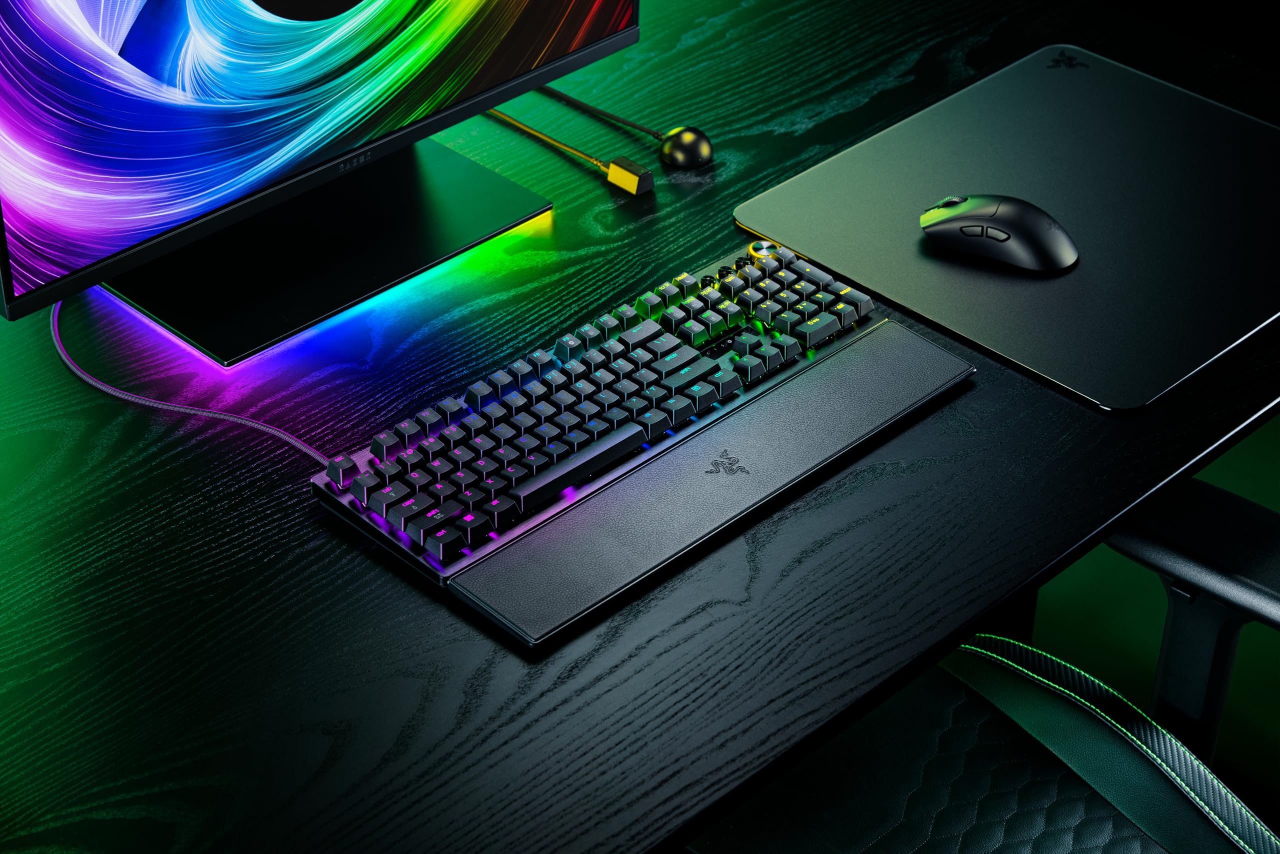 razer-huntsman-v3-pro-tastiera-ottica-analogica-esport-con-rapid-trigger-rotella image 4