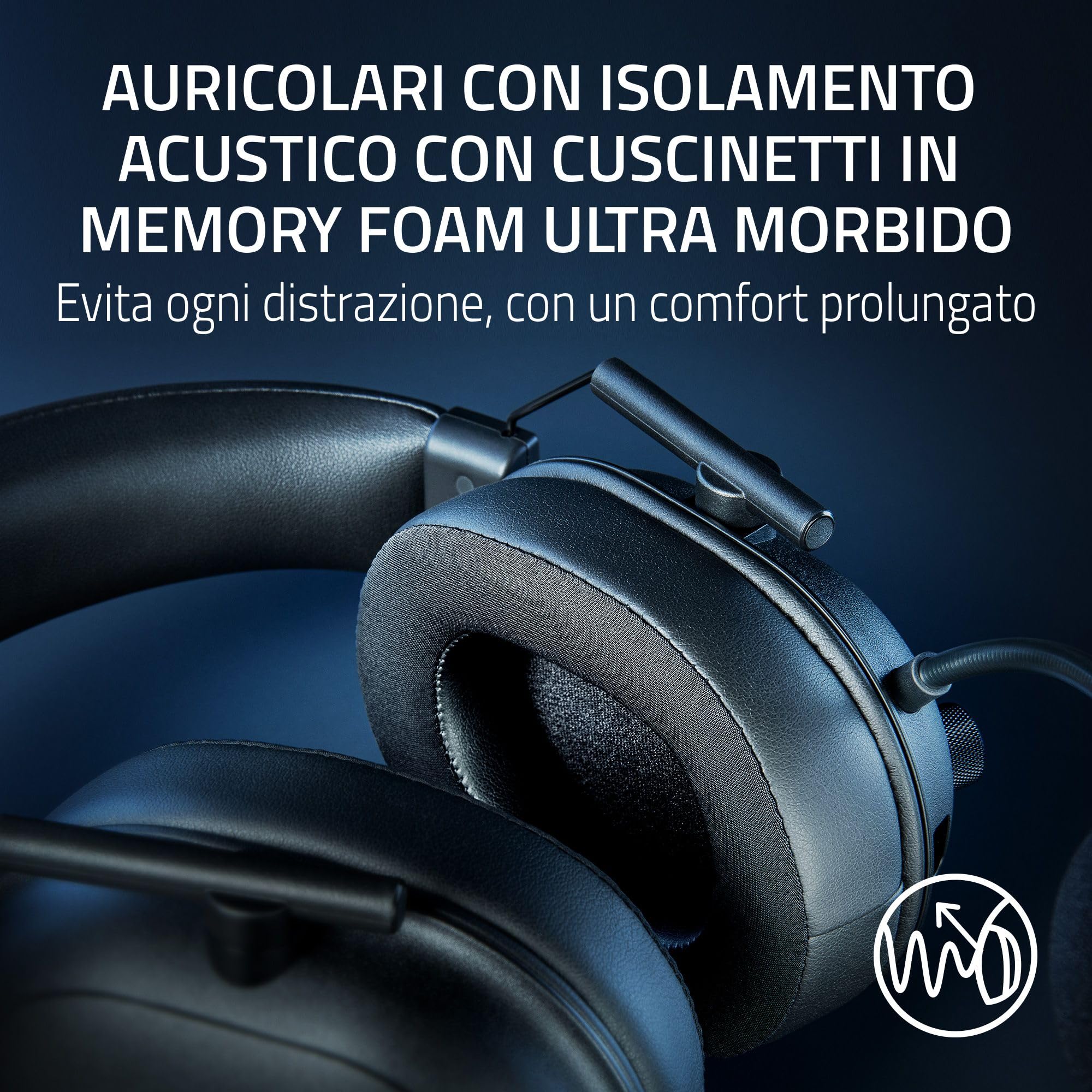 razer-blackshark-v2-hyperspeed-cuffie-gaming-wireless-e-sport-ultraleggere-280g- image 7