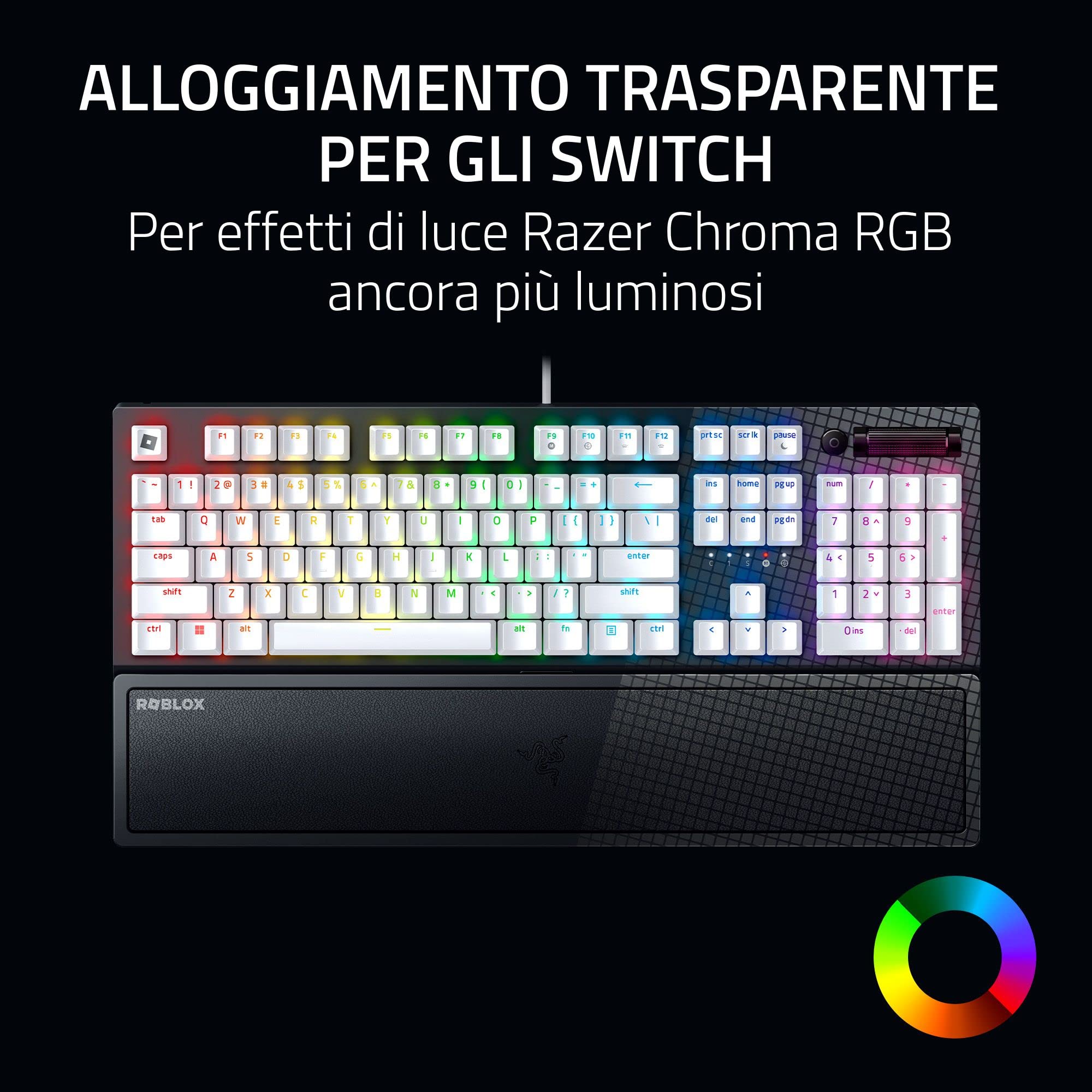 razer-blackwidow-v3-roblox-edition-tastiera-meccanica-gaming-con-switch-verdi-cl image 4