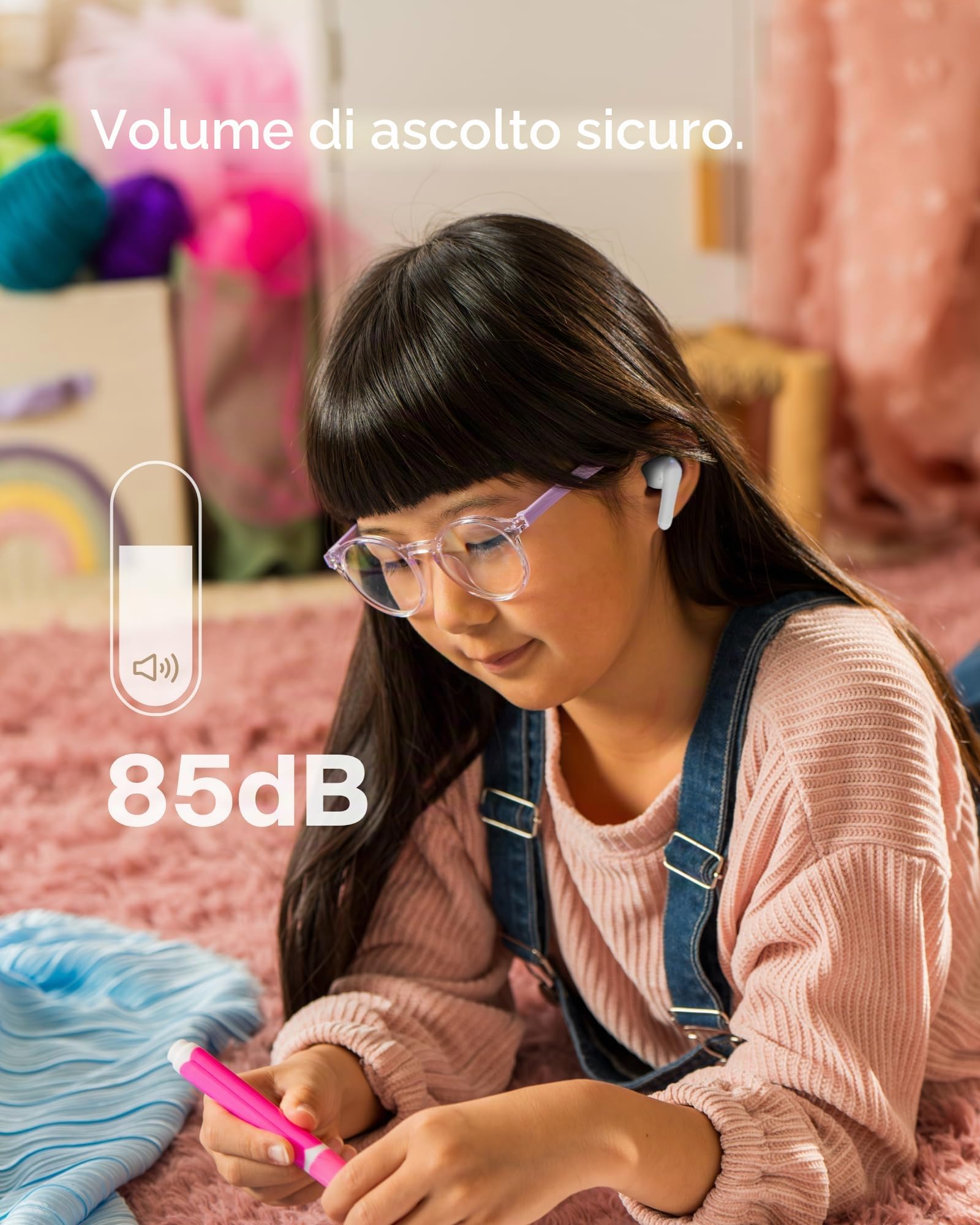belkin-soundform-nano-2-auricolari-bluetooth-per-bambini-con-microfono-28-ore-di image 3