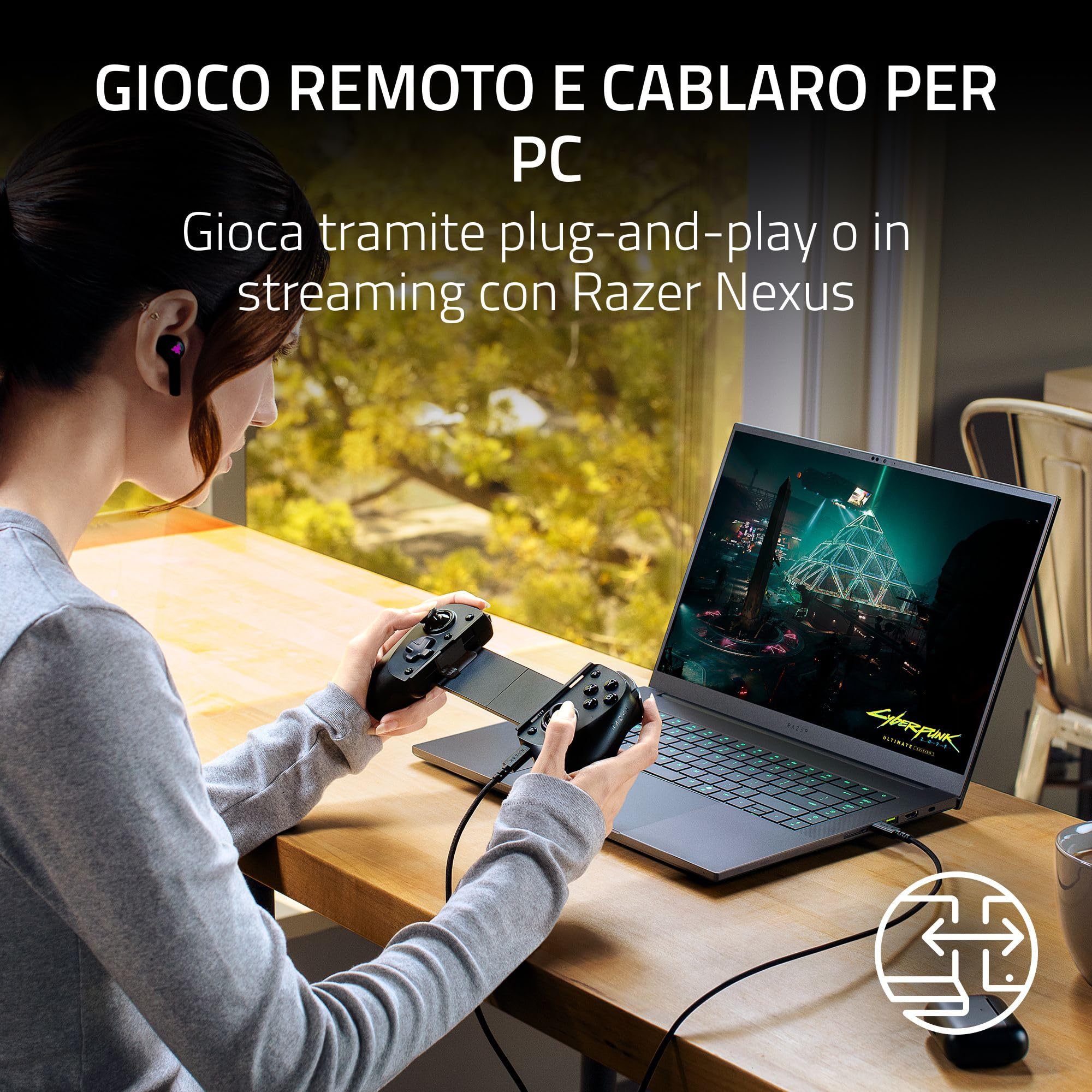 razer-kishi-v3-phantom-white-controller-mobile-full-size-usb-c-per-iphone-e-andr image 7