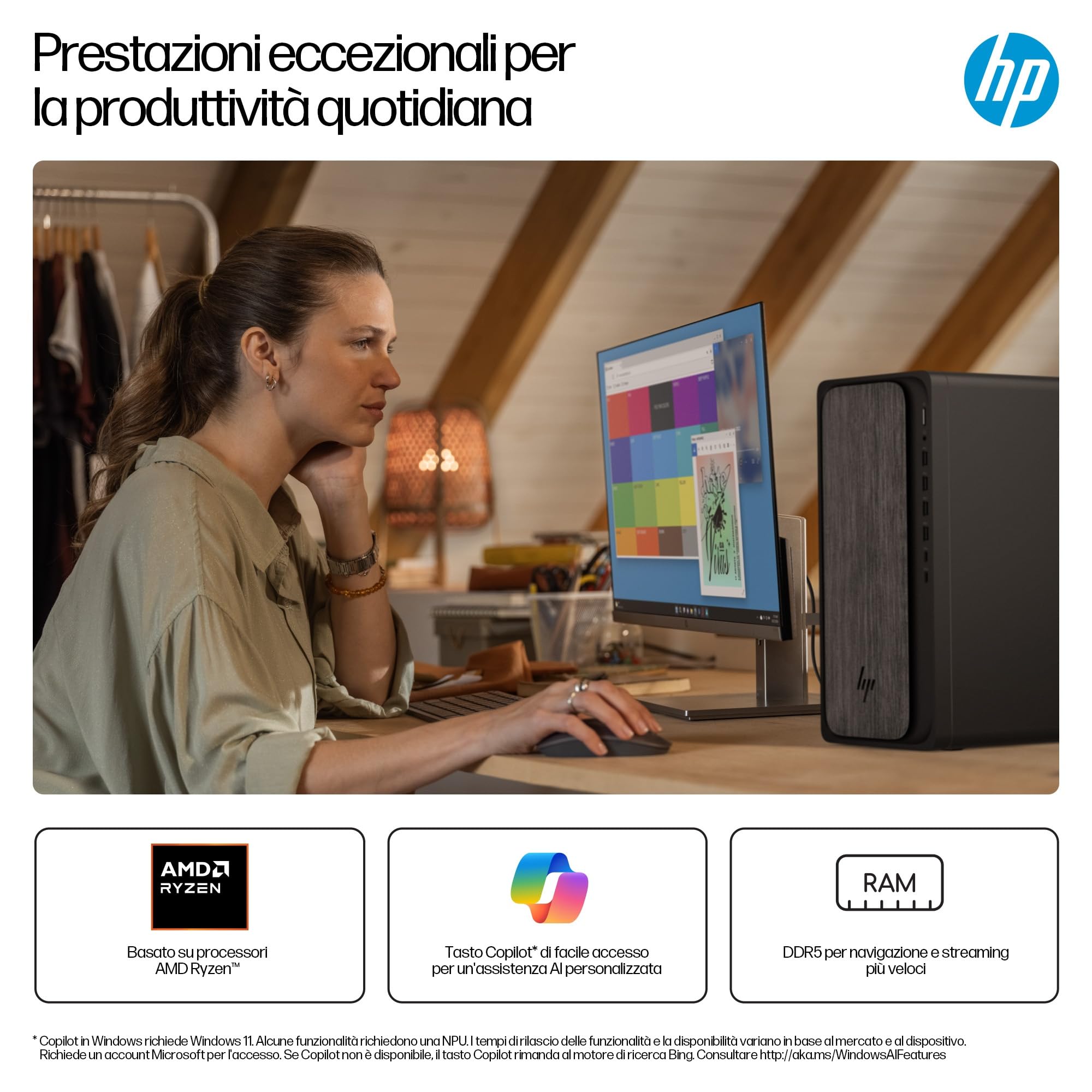 hp-omnidesk-m02-0010sl-desktop-amd-ryzen-5-8500g-8-gb-ram-512-gb-grafica-integra image 5