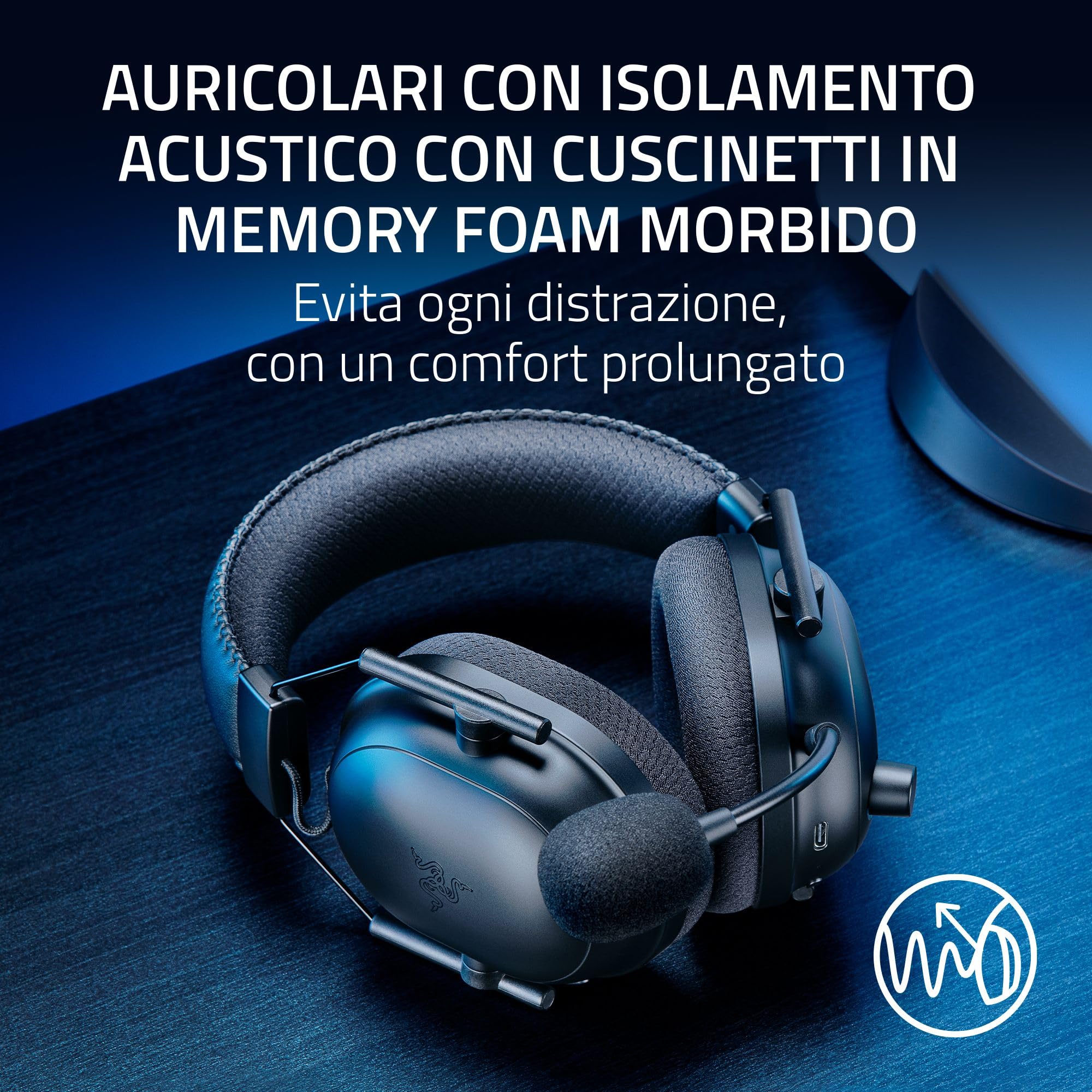 razer-blackshark-v2-pro-playstation-cuffie-e-sport-wireless-per-ps5-con-driver-t image 7