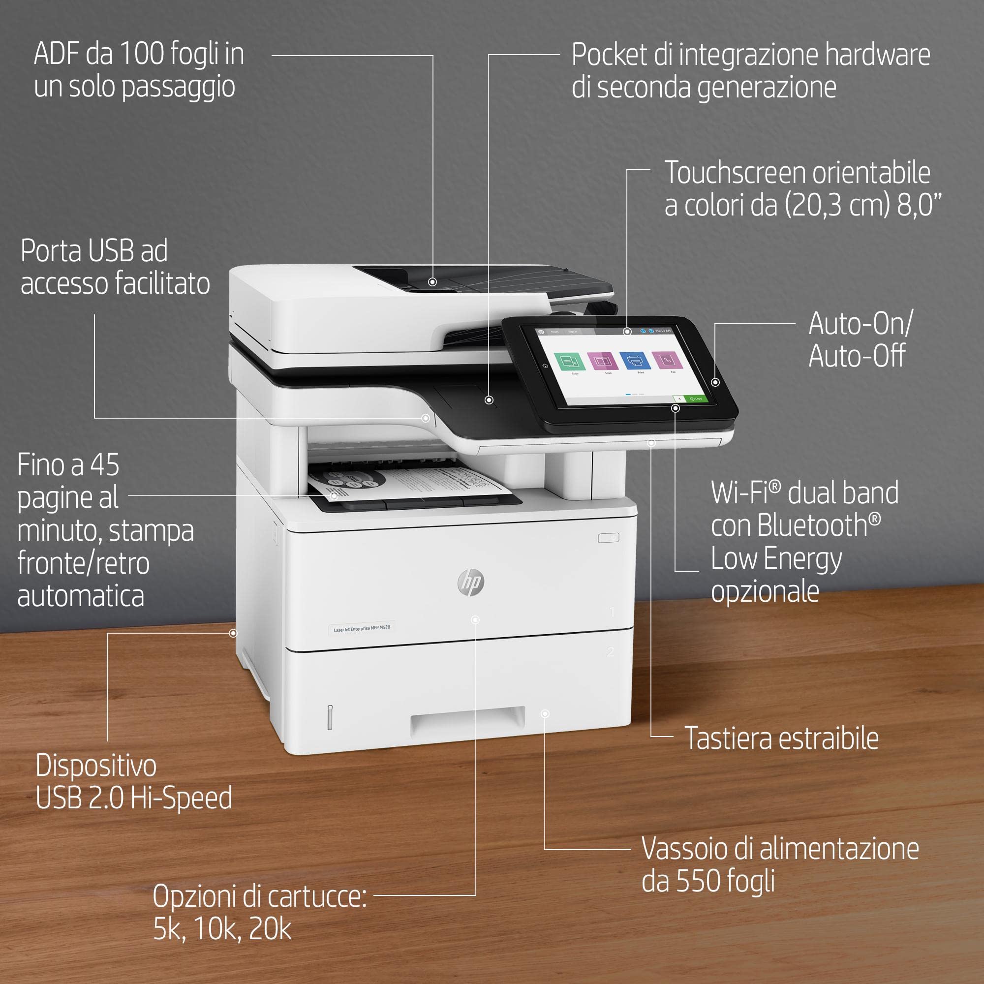 hp-laserjet-enterprise-m528dn-1pv64a-stampante-multifunzione-a4-bianco-e-nero-co image 5