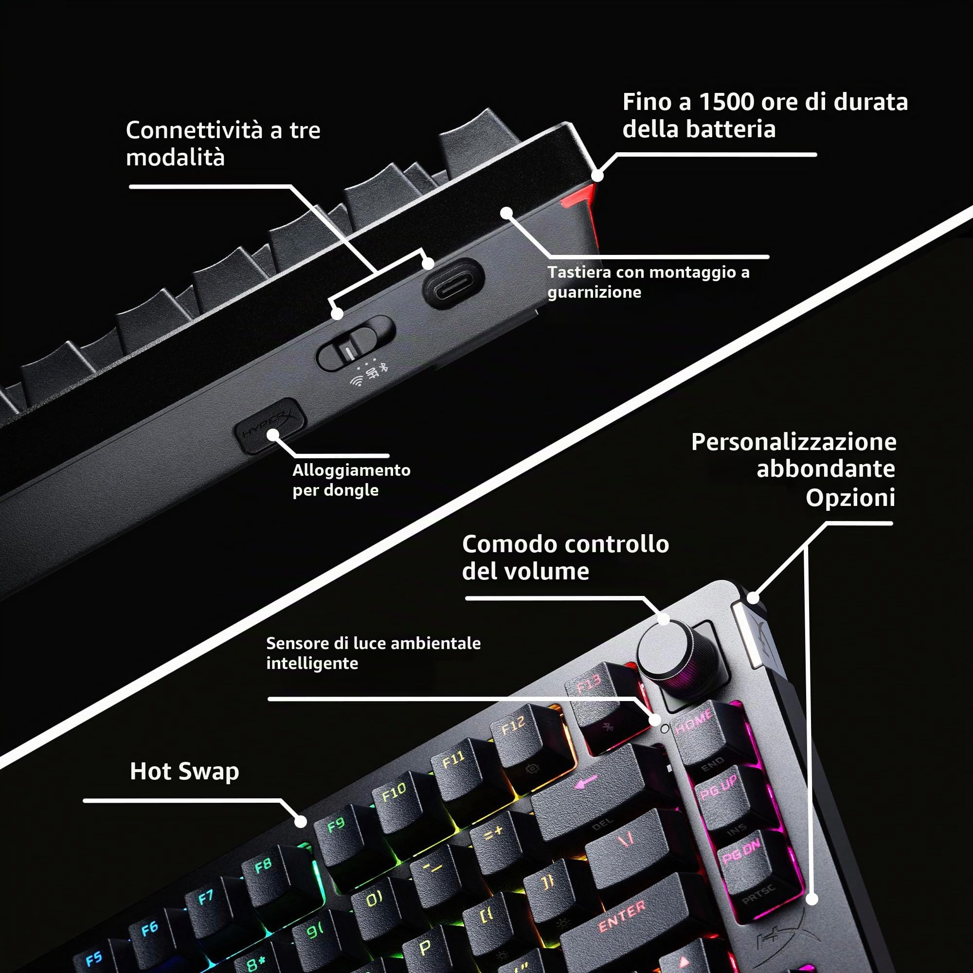 hyperx-alloy-rise-75-wireless-tastiera-meccanica-gaming-75-hot-swap-doppio-wirel image 5