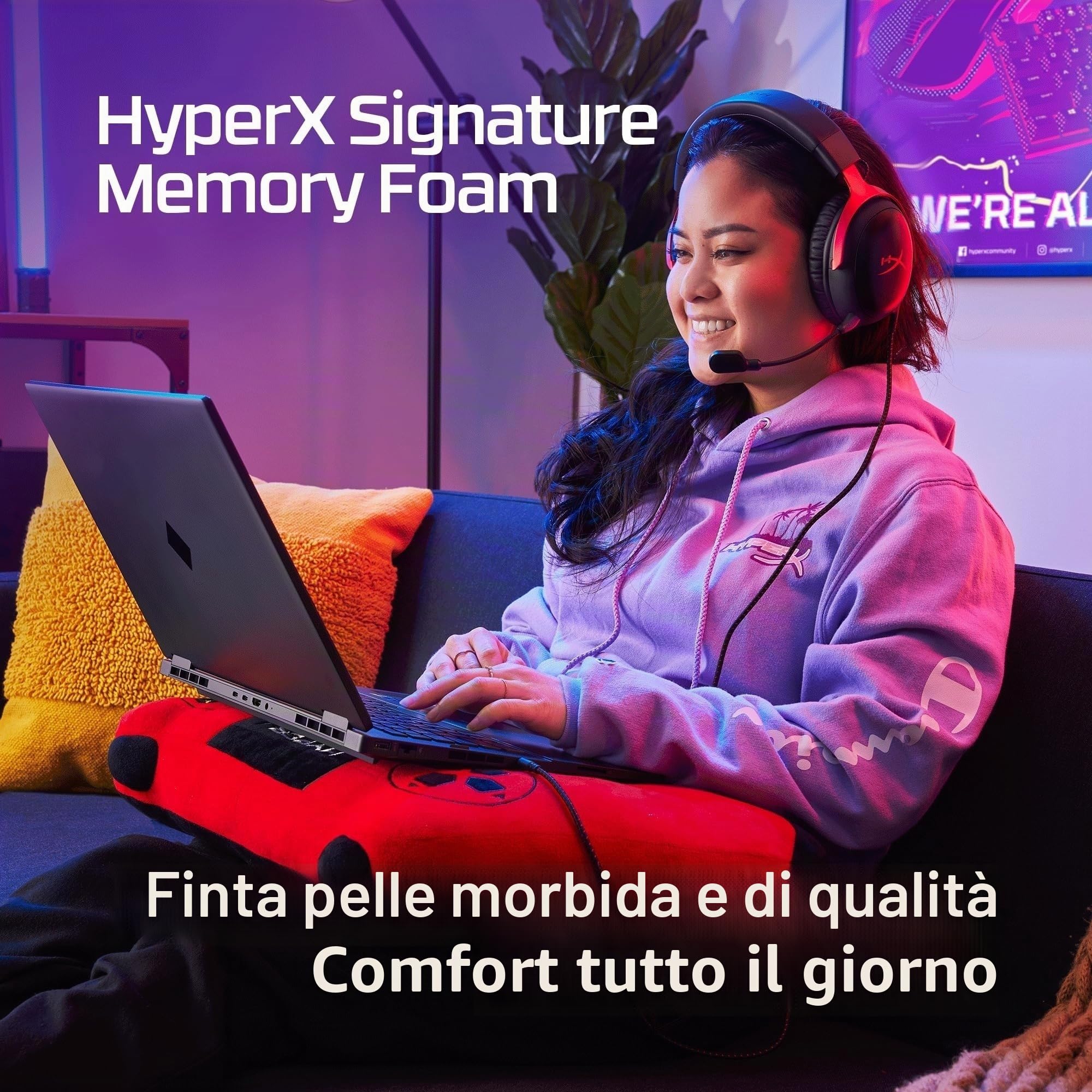 hyperx-cloud-iii-cuffie-da-gaming-cablate-usb-c-con-dts-spatial-audio-telaio-in- image 2