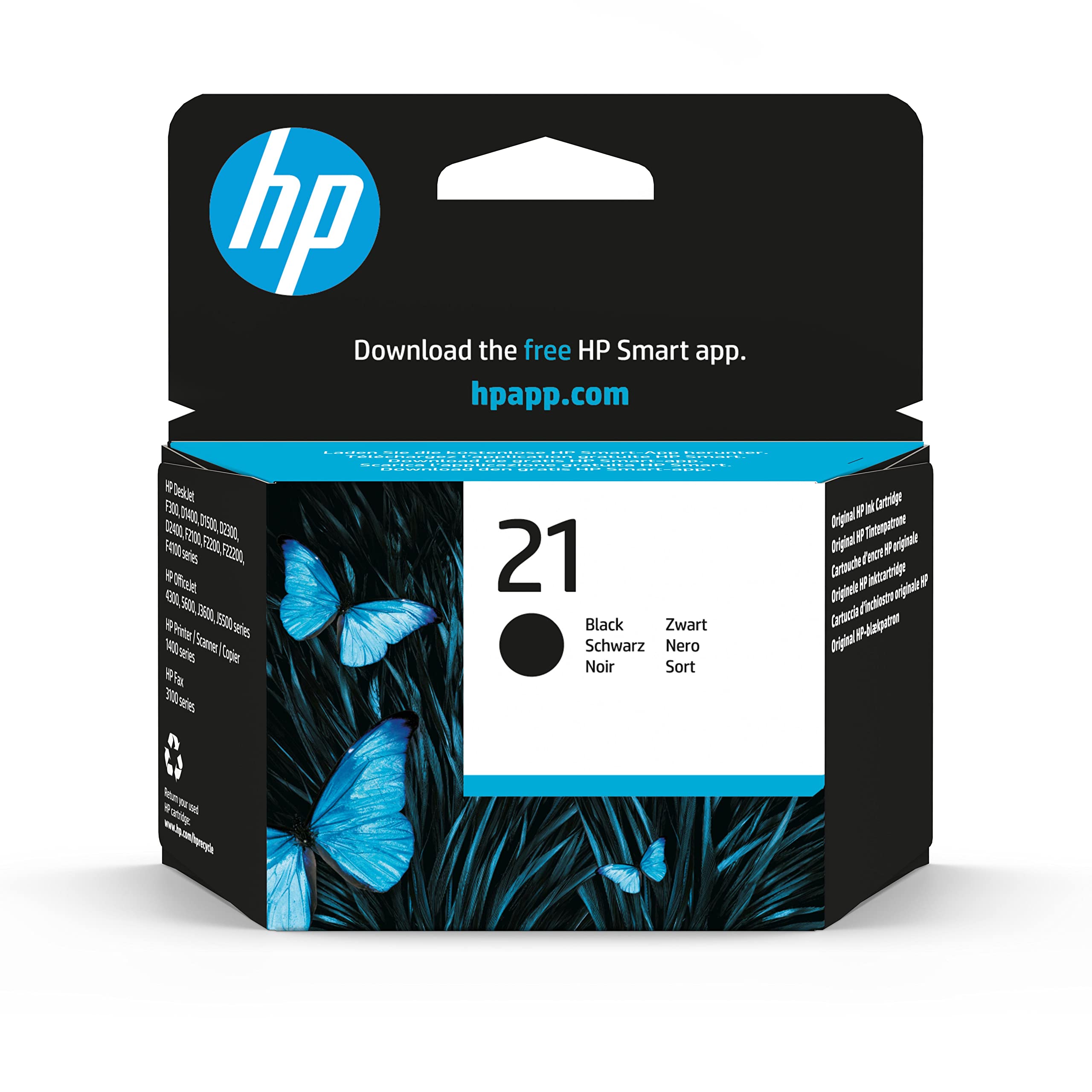 hp-21-c9351ae-cartuccia-inchiostro-originale-nera-190-pagine-testina-integrata-c image 1