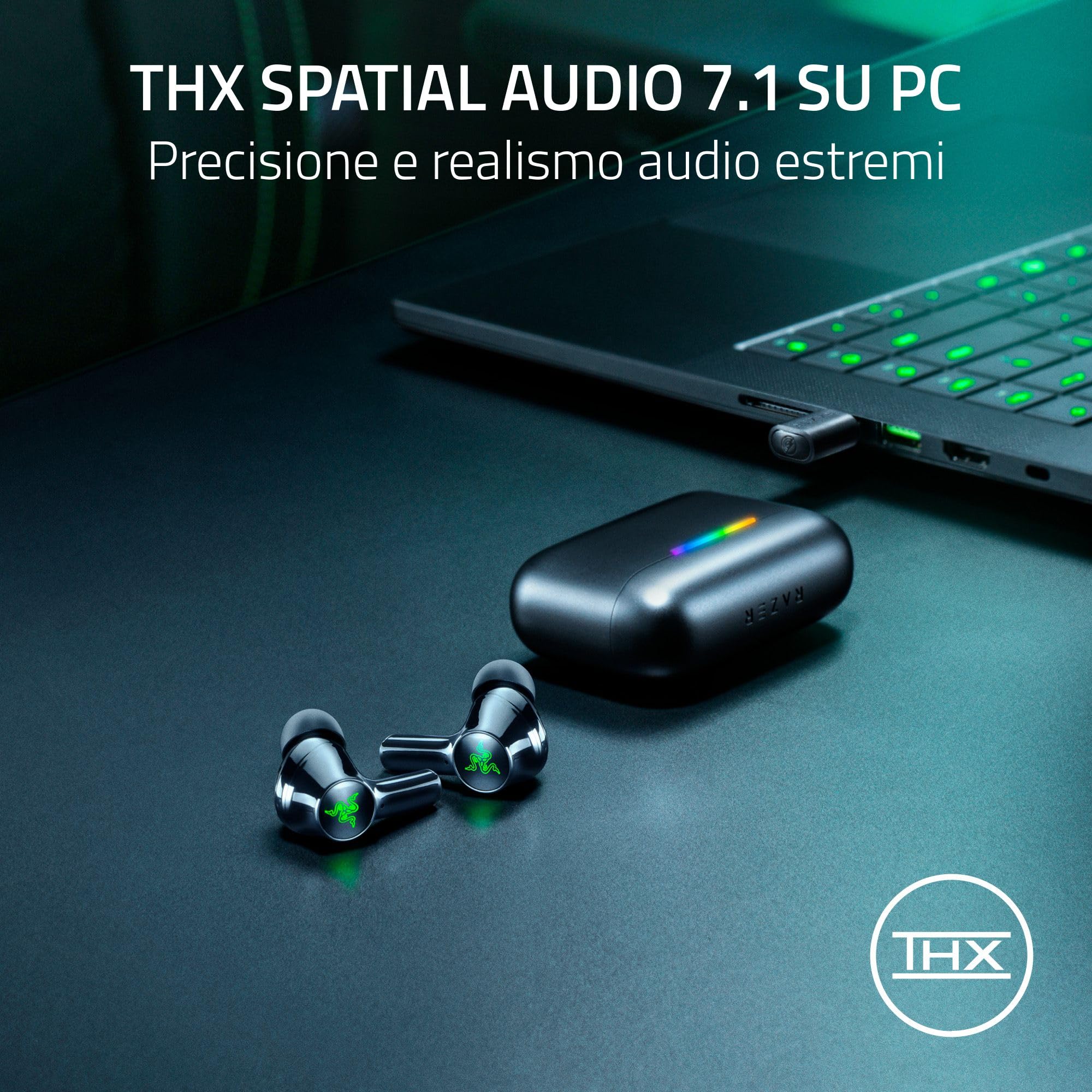 razer-hammerhead-v3-hyperspeed-auricolari-wireless-gaming-multipiattaforma-anc-b image 6