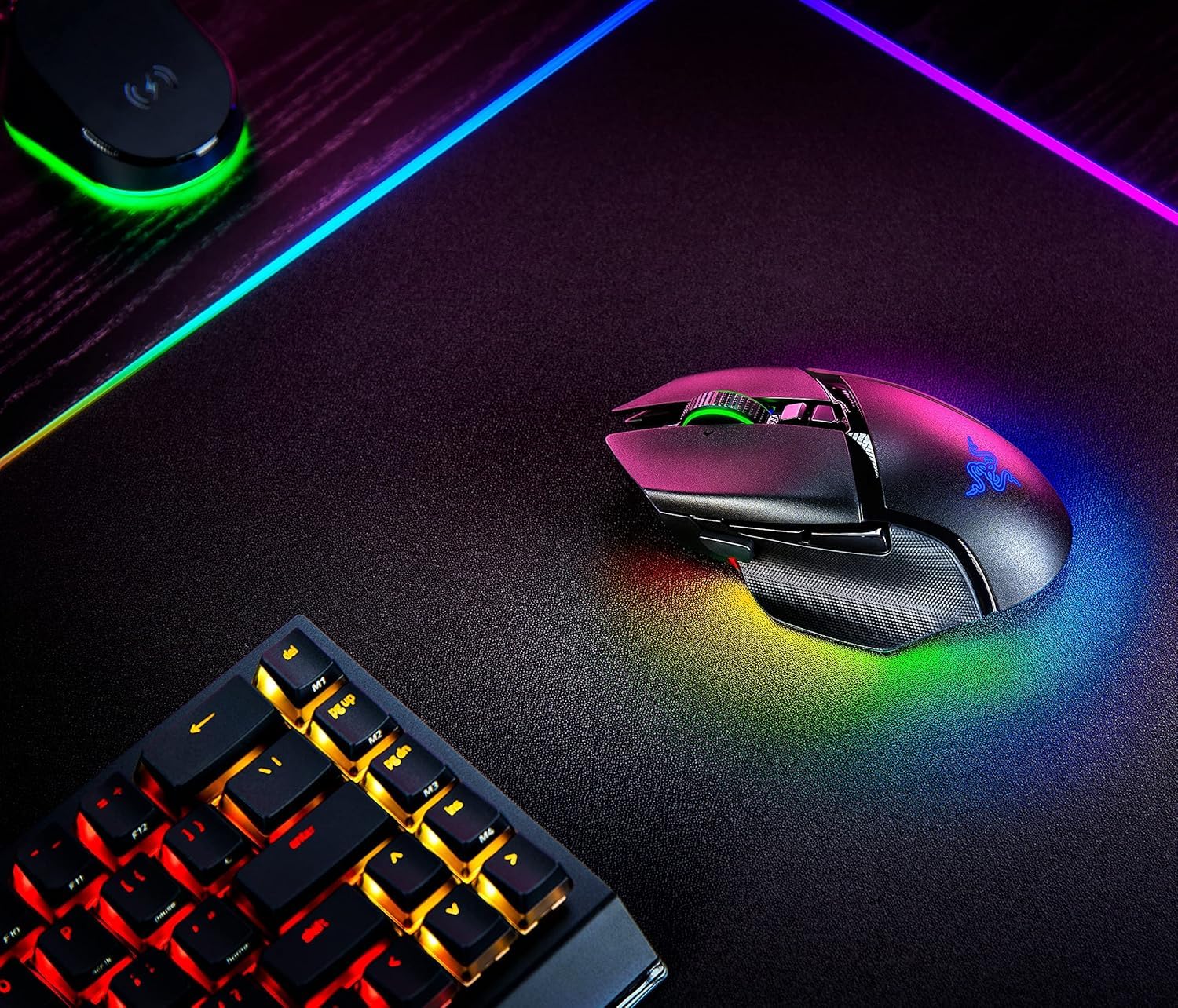 razer-wireless-charging-puck-modulo-di-ricarica-wireless-magnetico-per-mouse-bas image 8