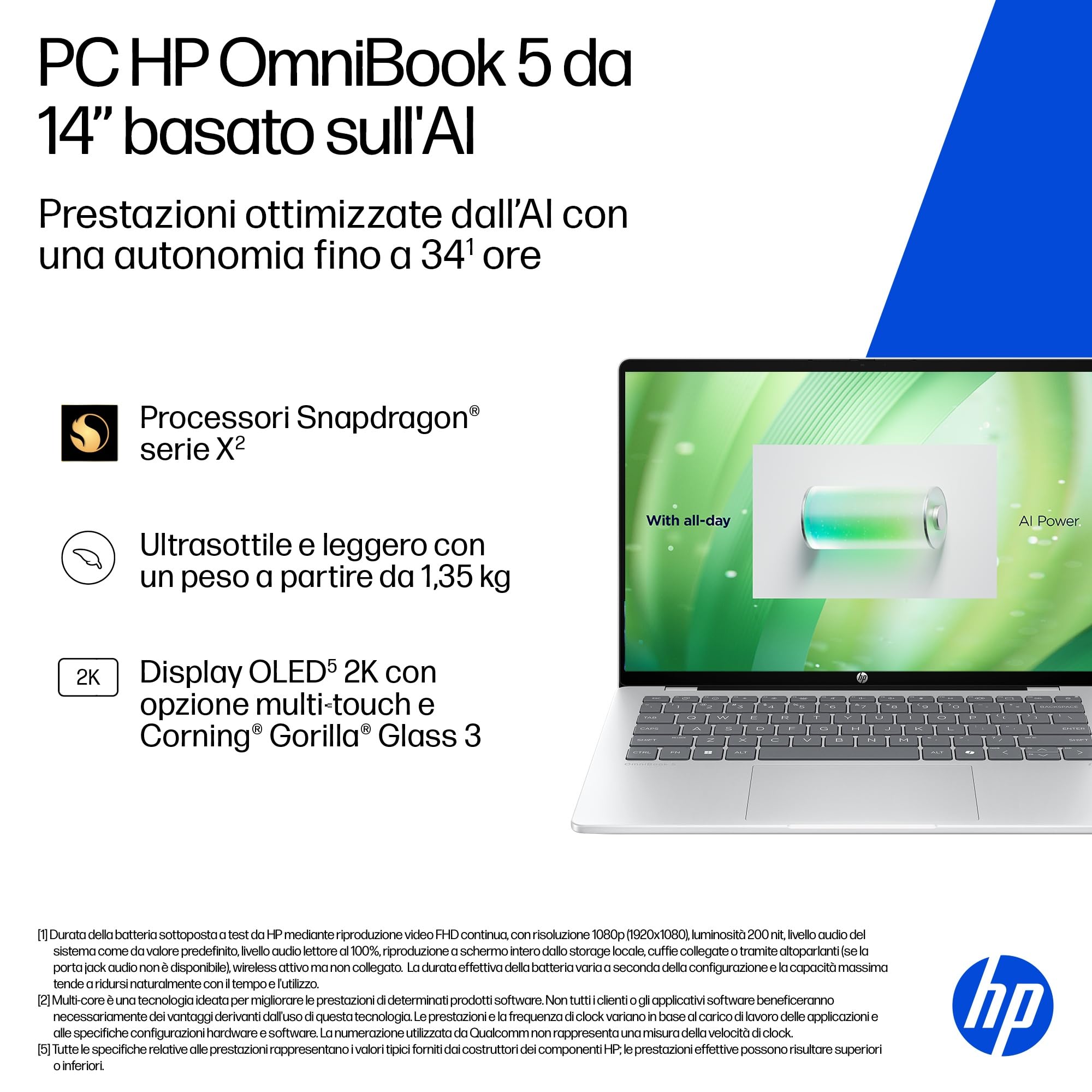 hp-omnibook-5-ai-pc-14-he0000slx-notebook-copilot-14-2k-oled-con-snapdragon-x-x1 image 5
