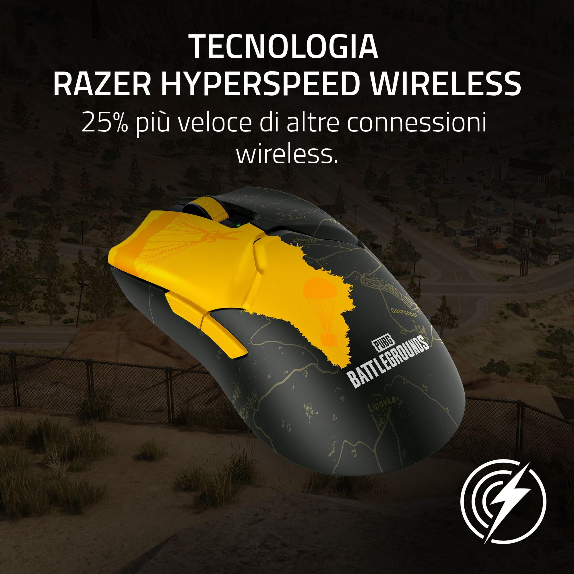 razer-viper-v2-pro-pubg-edition-mouse-gaming-wireless-e-sport-ultraleggero-58-g- image 5