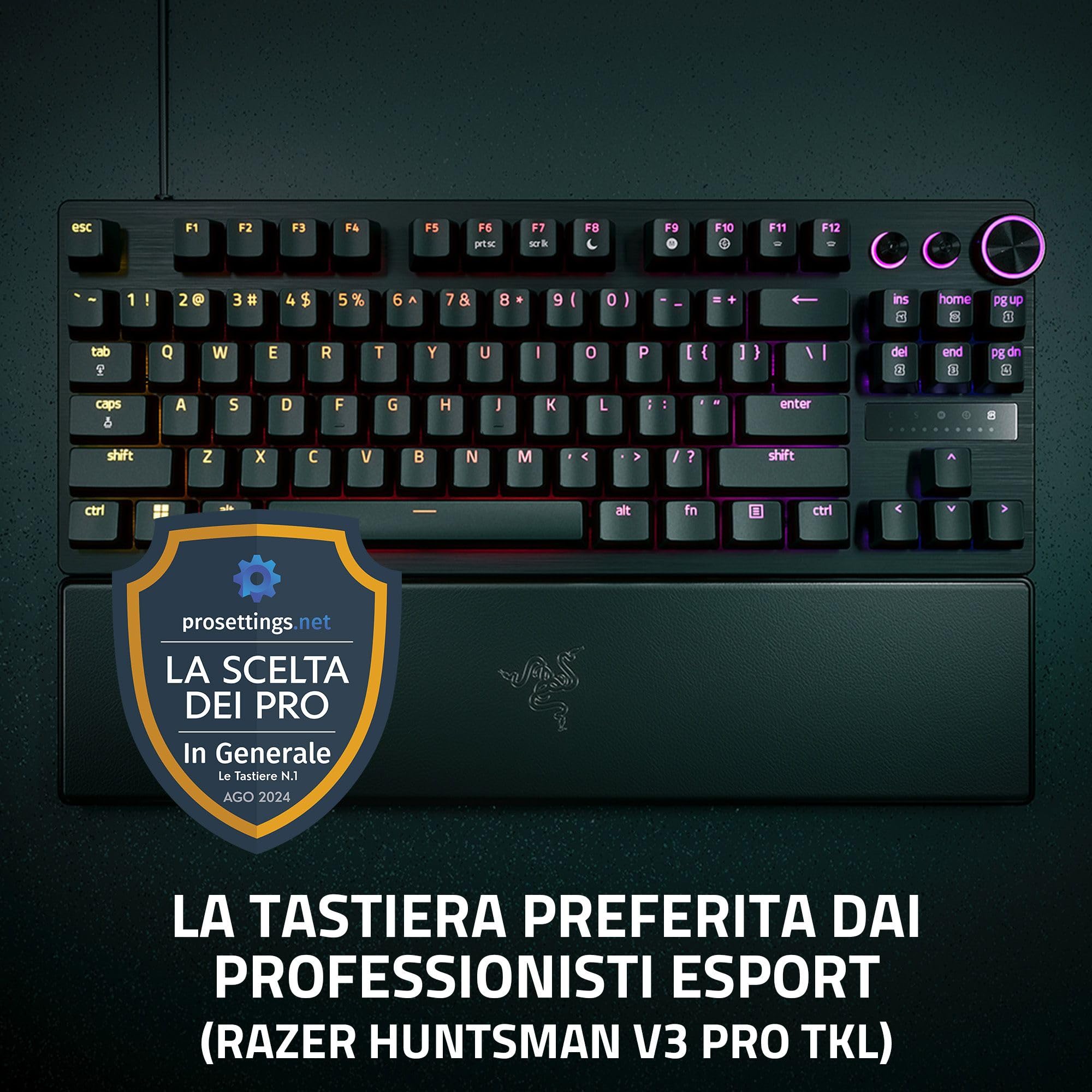 razer-huntsman-v3-pro-tkl-tastiera-ottica-analogica-tenkeyless-per-esport-con-sn image 3