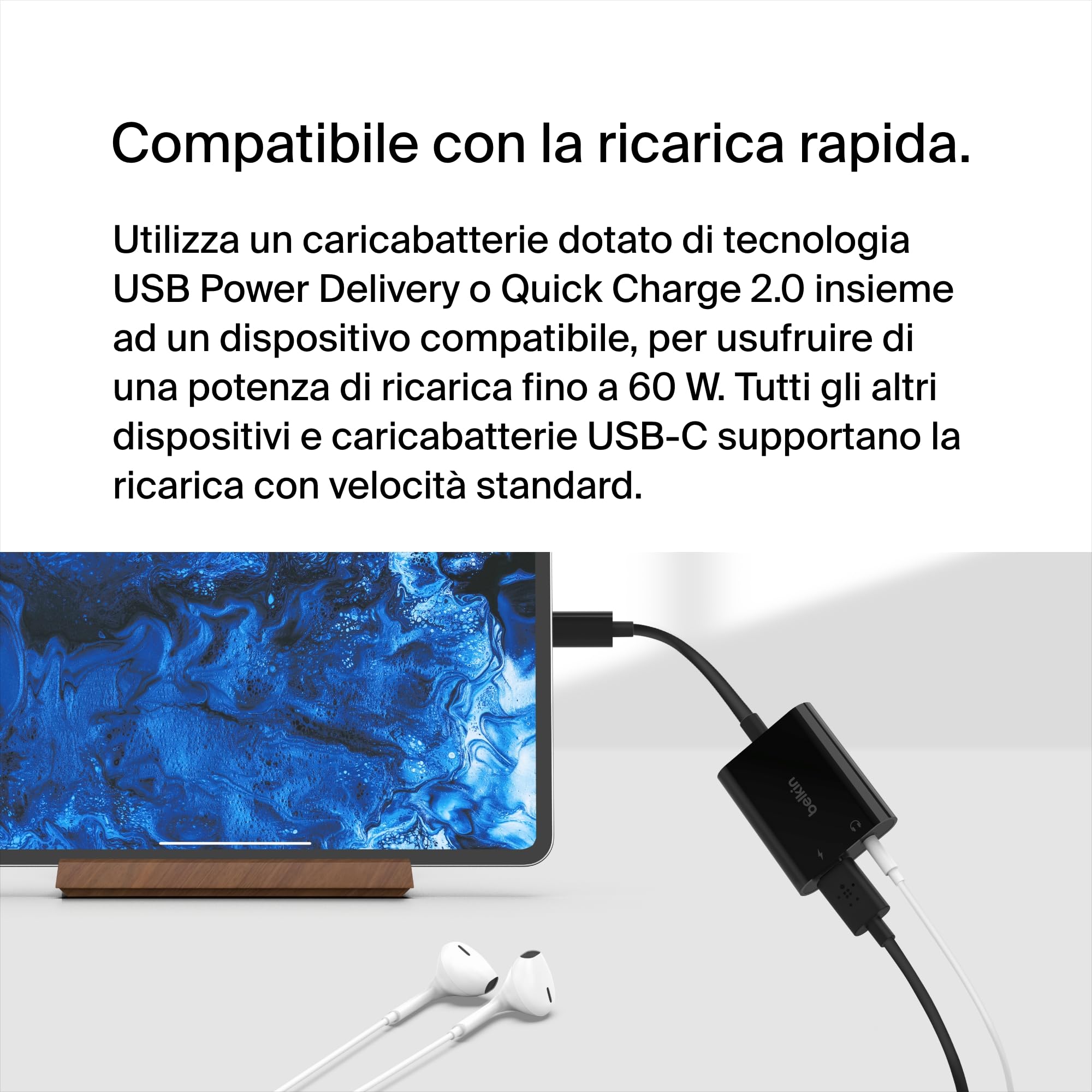 belkin-rockstar-adattatore-audio-usb-c-con-aux-3-5-mm-e-ricarica-simultanea-comp image 3