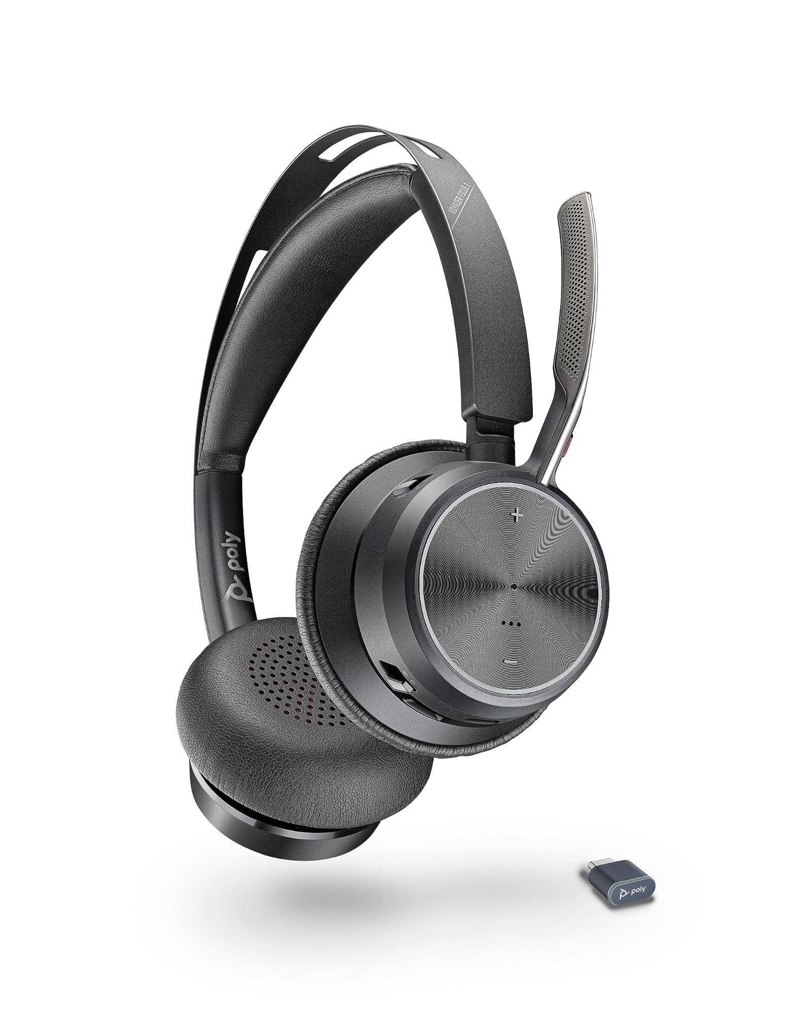 hp-poly-voyager-focus-2-usb-c-cuffia-header-con-adattatore-usb-c-a-cancellazione image 4