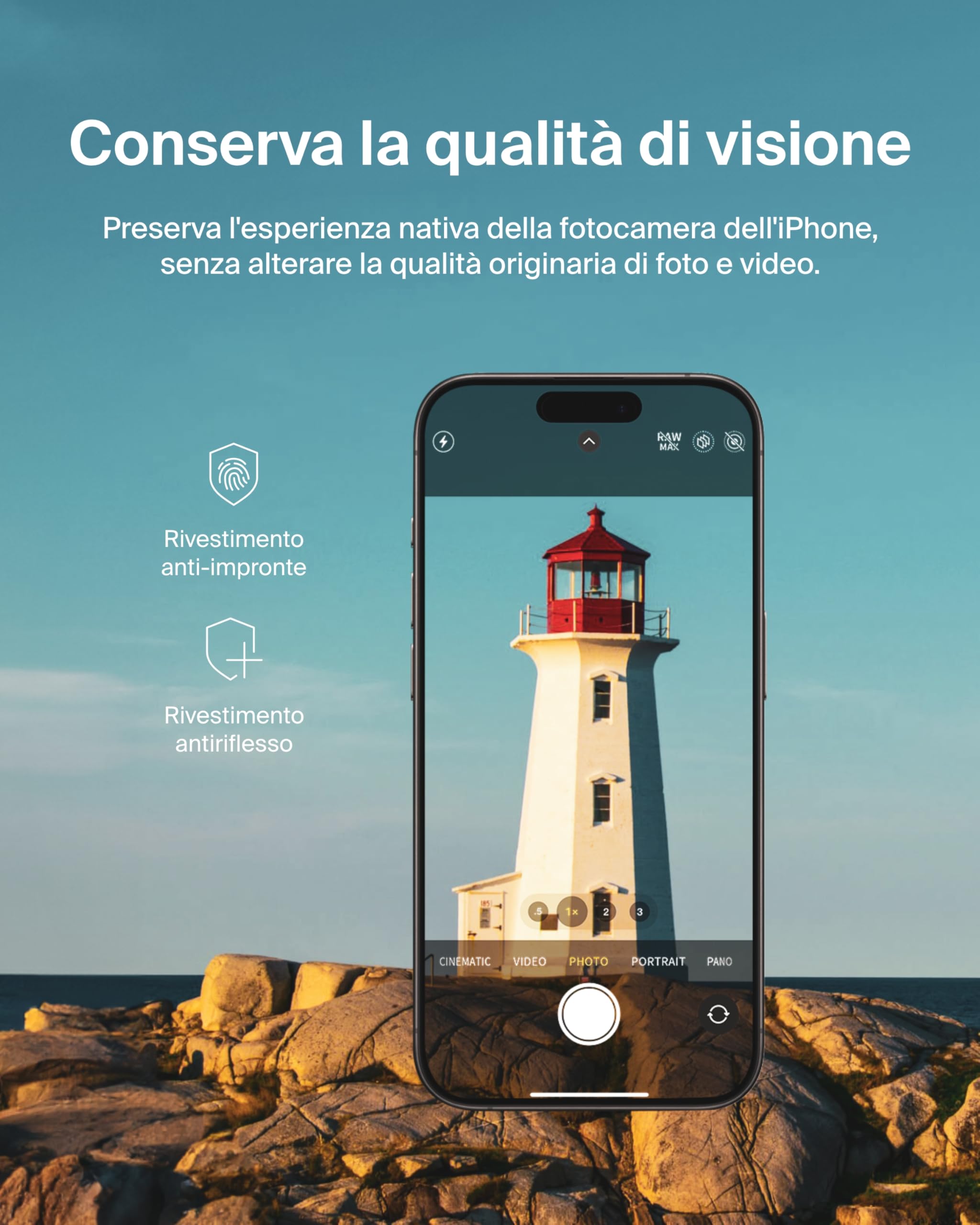 belkin-screenforce-temperedglass-protezione-fotocamera-per-iphone-15-e-iphone-15 image 4