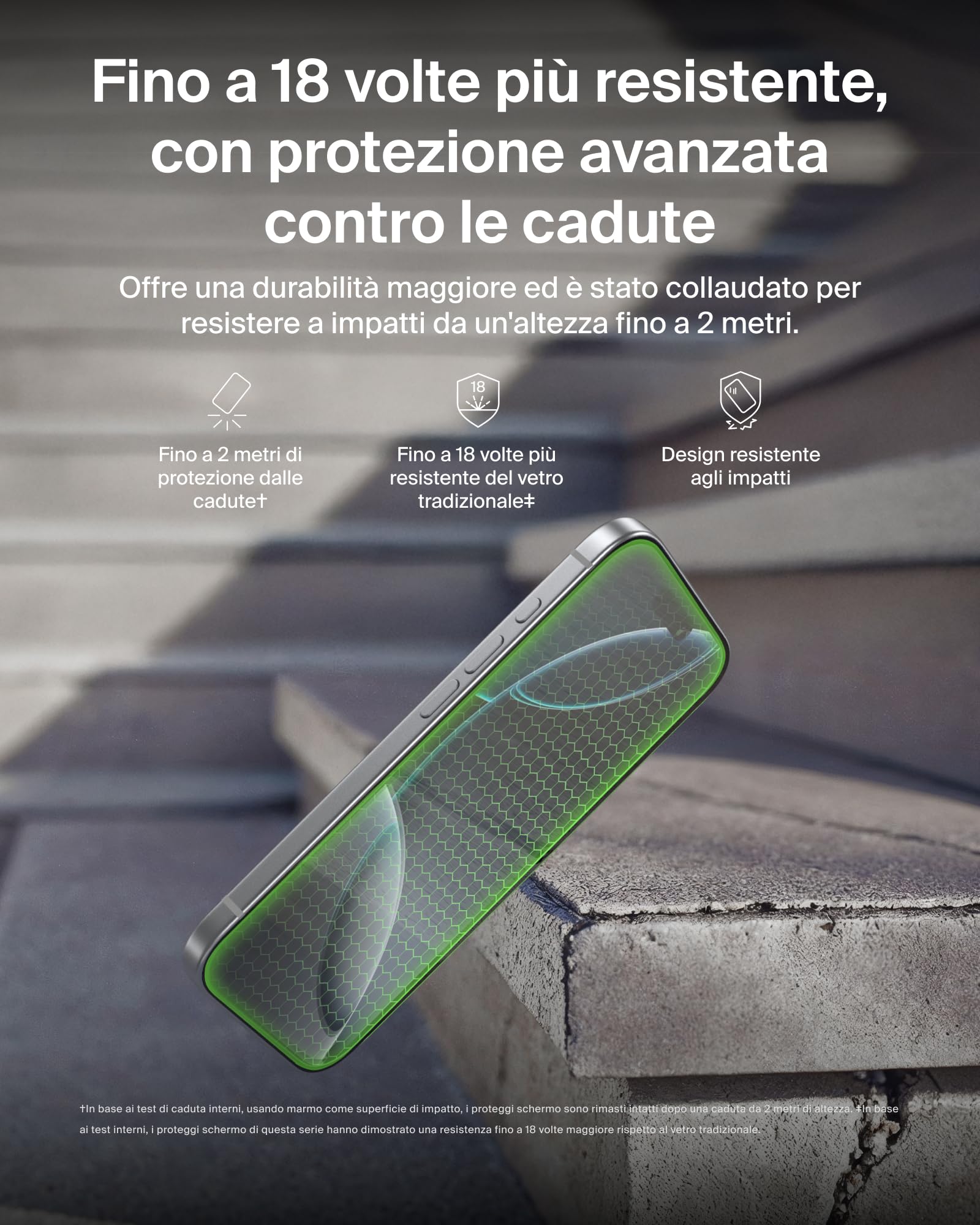 belkin-screenforce-invisiglass-privacy-pellicola-iphone-17-pro-vetro-antimicrobi image 2