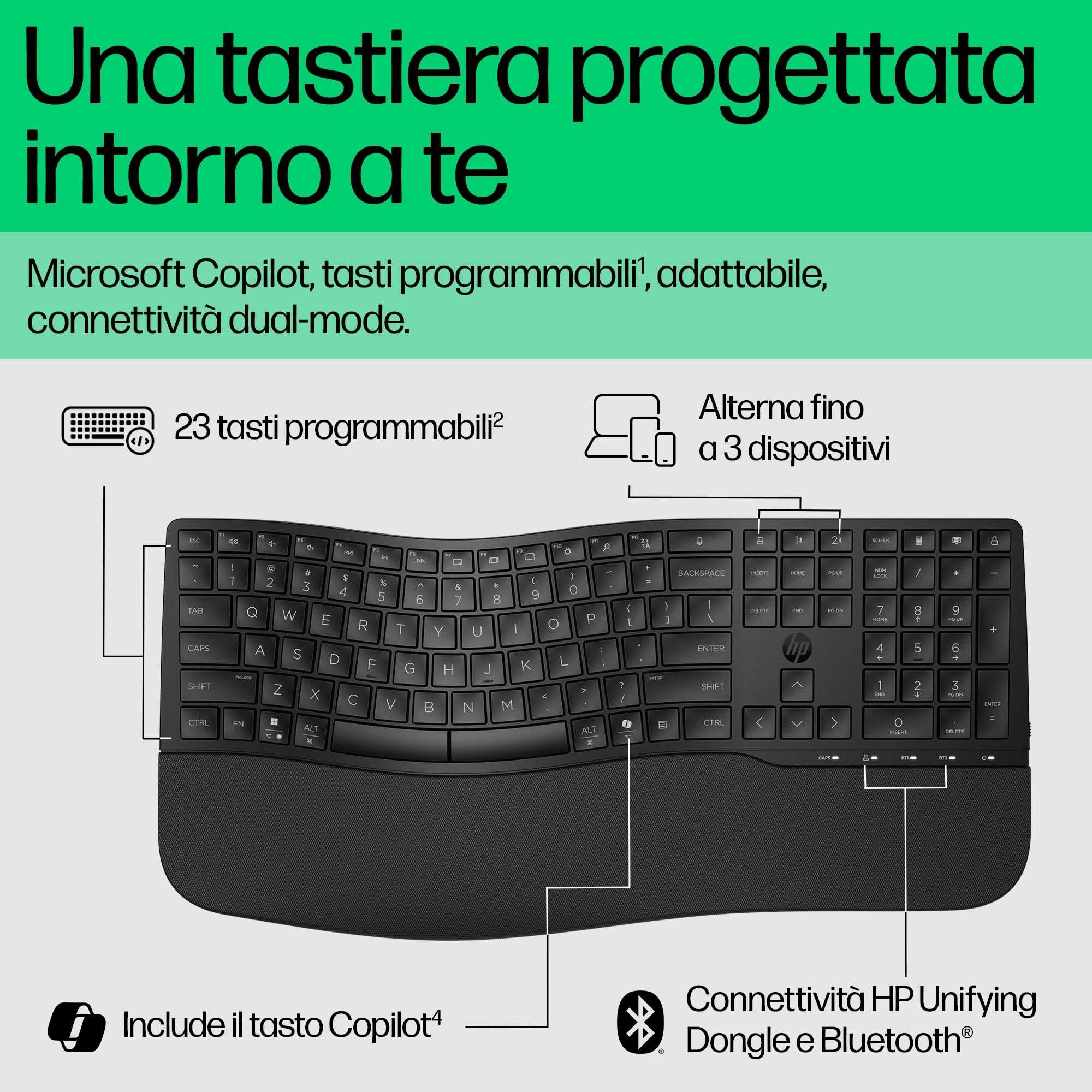 hp-680-comfort-tastiera-wireless-dual-mode-ergonomica-con-poggiapolsi image 7