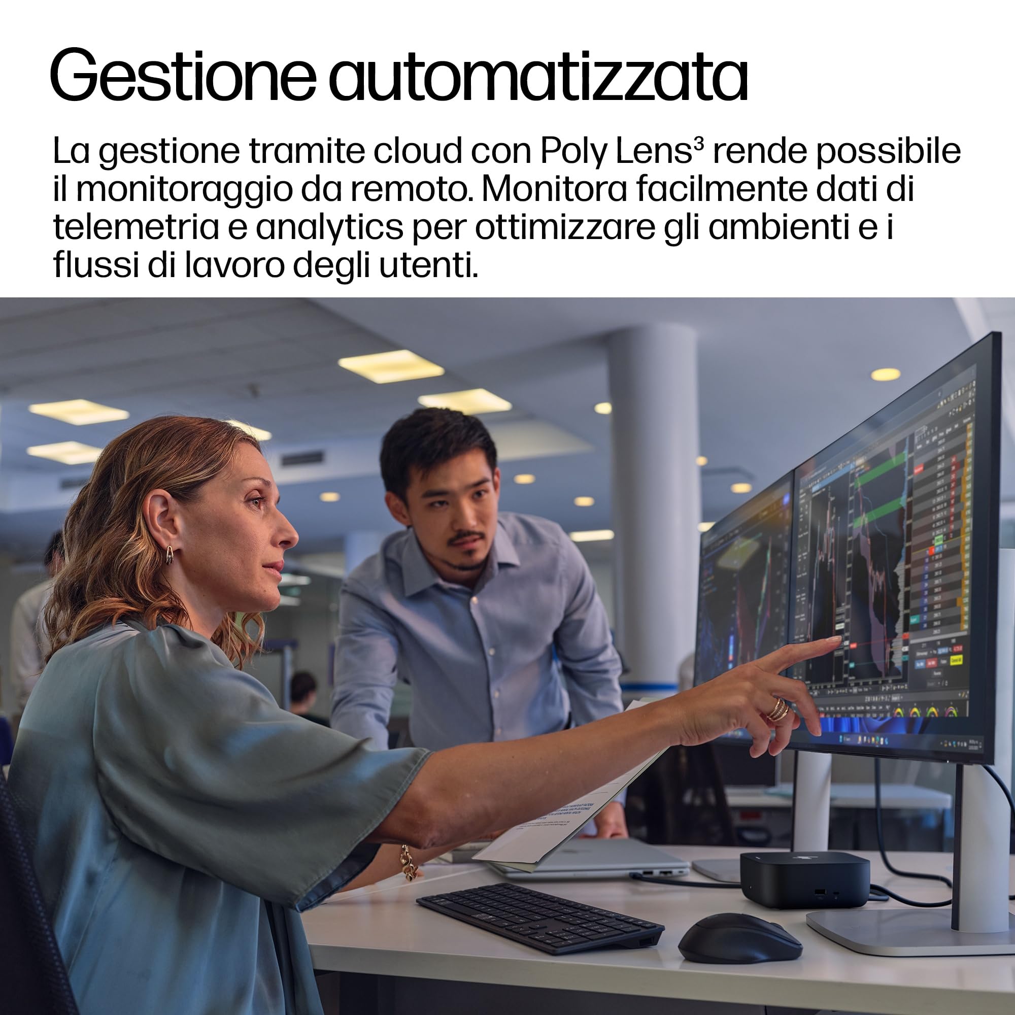 hp-usb-c-100w-g6-docking-station-multiporta-con-2-cavi-usb-c-hdmi-2-1-2x-display image 8