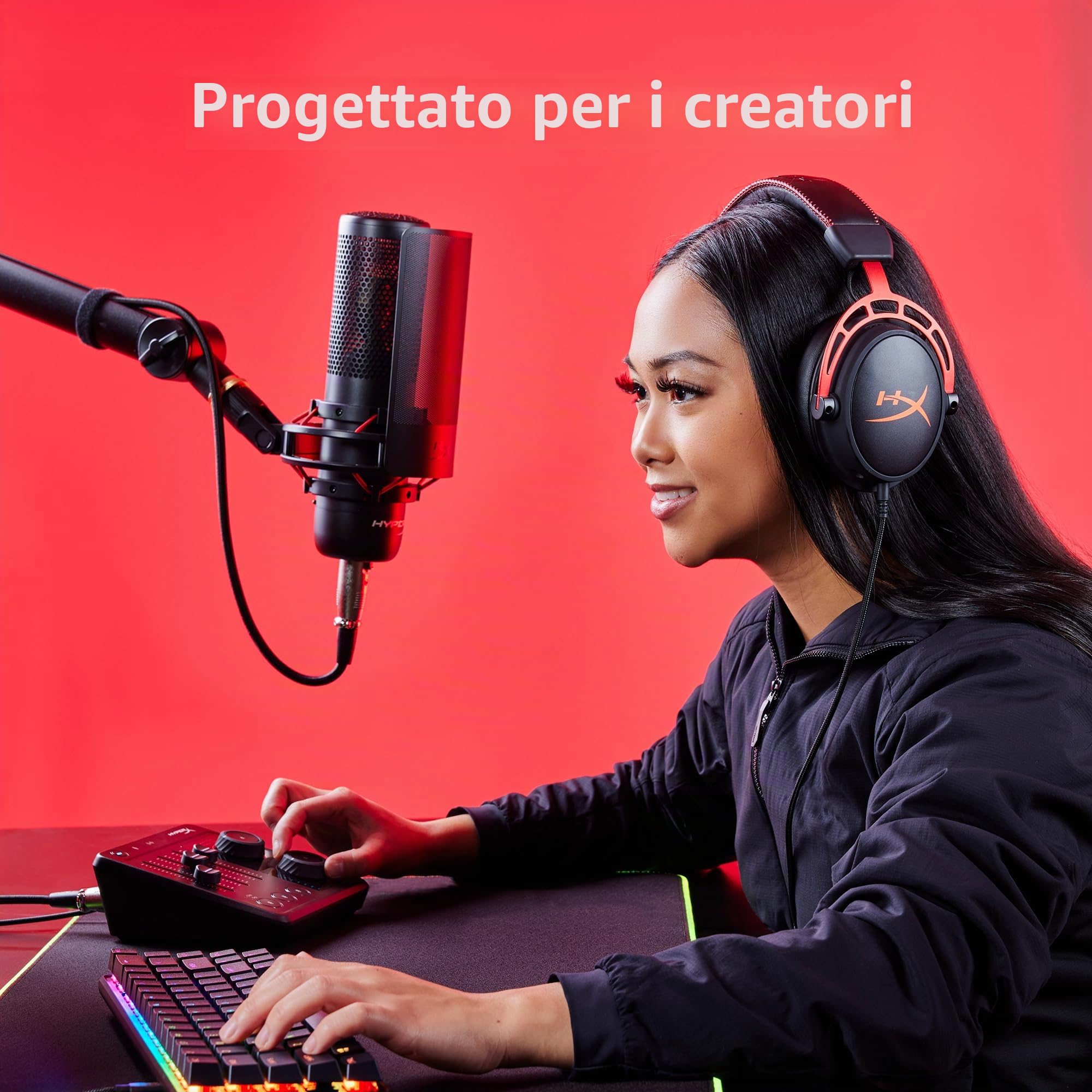 hyperx-mixer-audio-usb-a-3-canali-con-alimentazione-phantom-xlr-48v-registrazion image 7