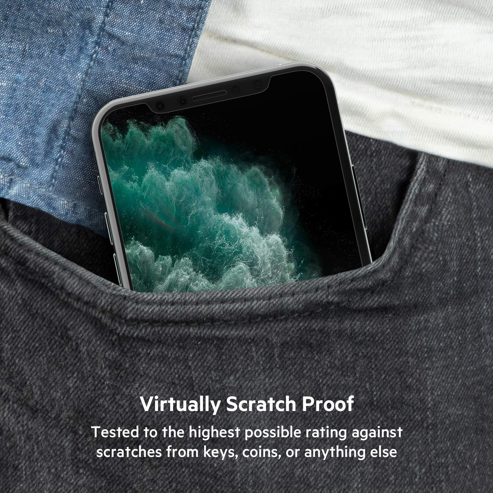 belkin-temperedglass-antimicrobico-pellicola-in-vetro-temperato-per-iphone-11-pr image 4
