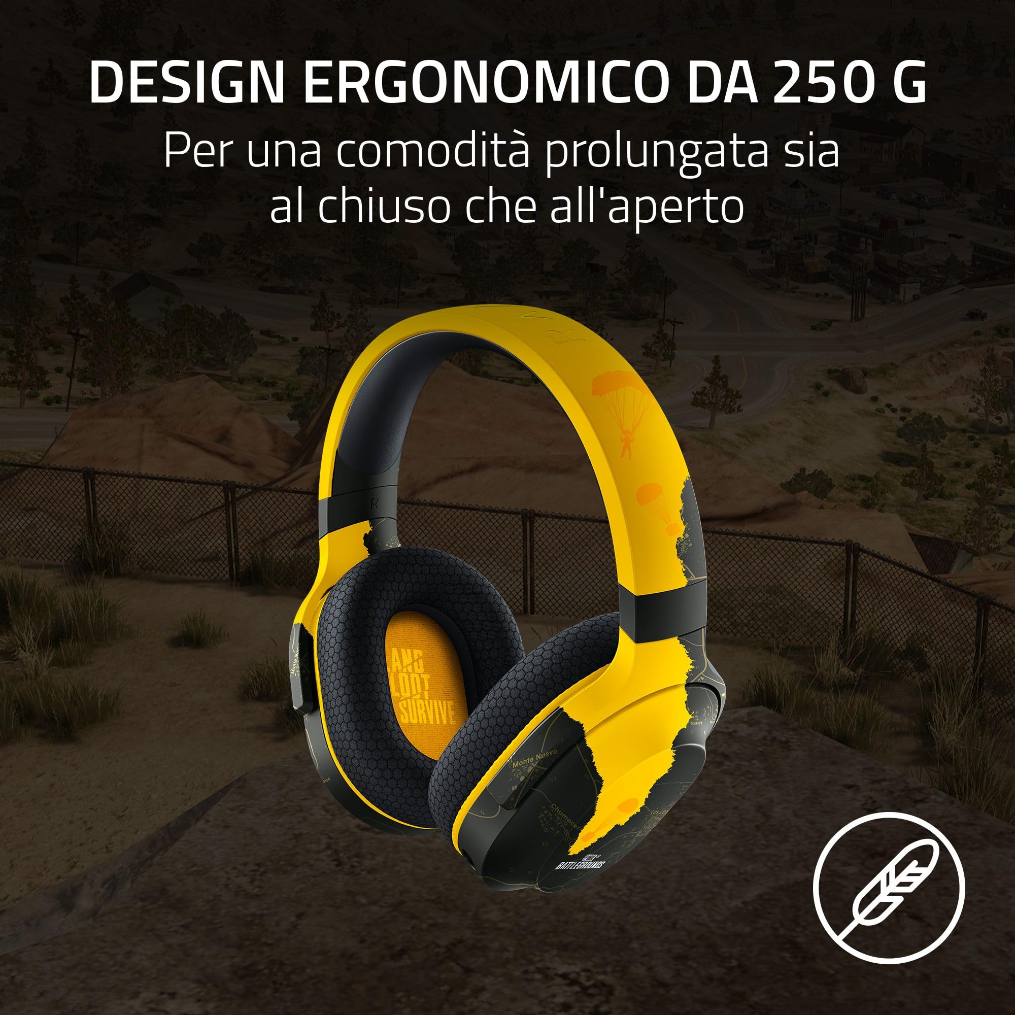 razer-barracuda-x-2022-pubg-edition-cuffia-gaming-wireless-multipiattaforma-smar image 3