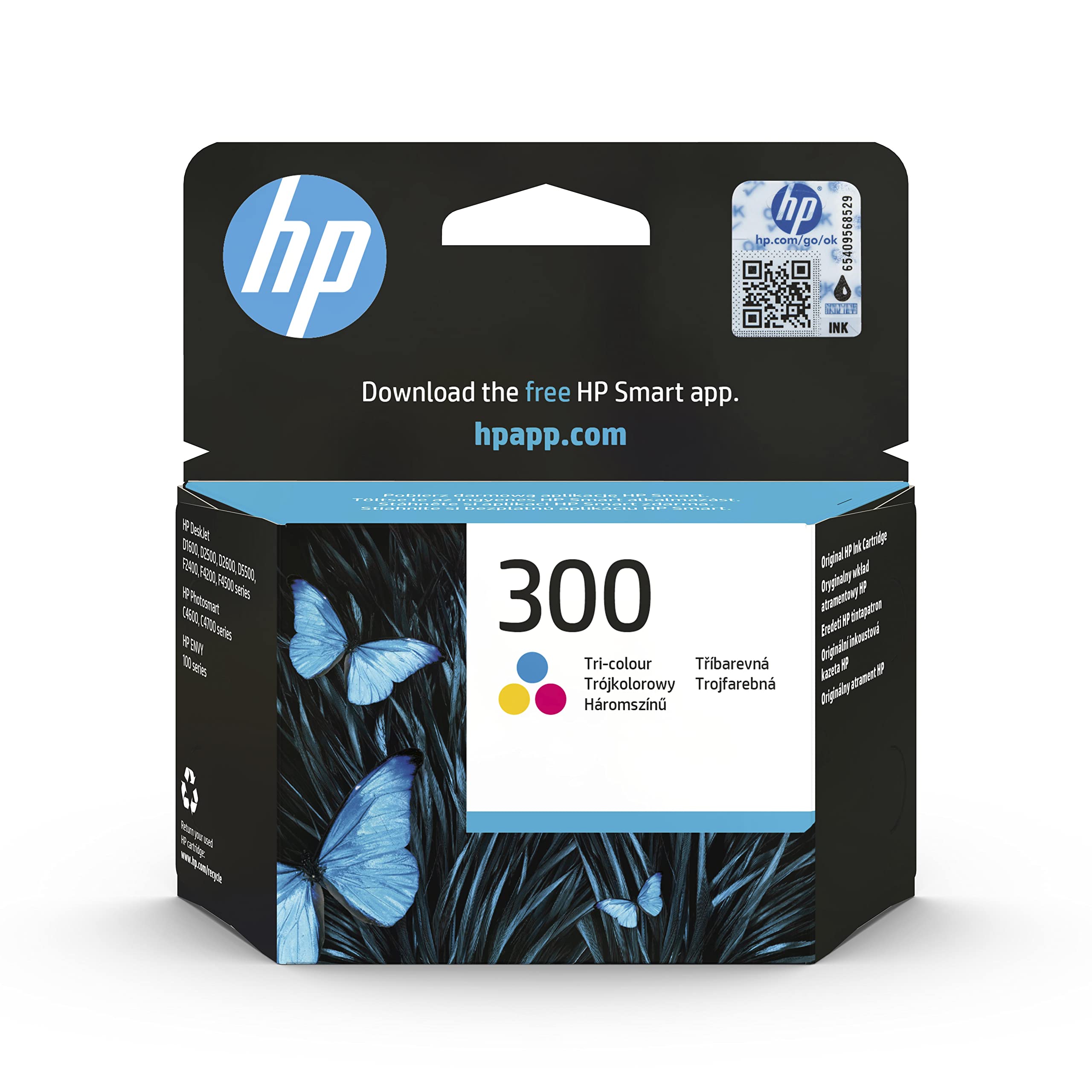 hp-300-cc643ee-cartuccia-originale-tricromia-165-pagine-testina-integrata-per-de image 1